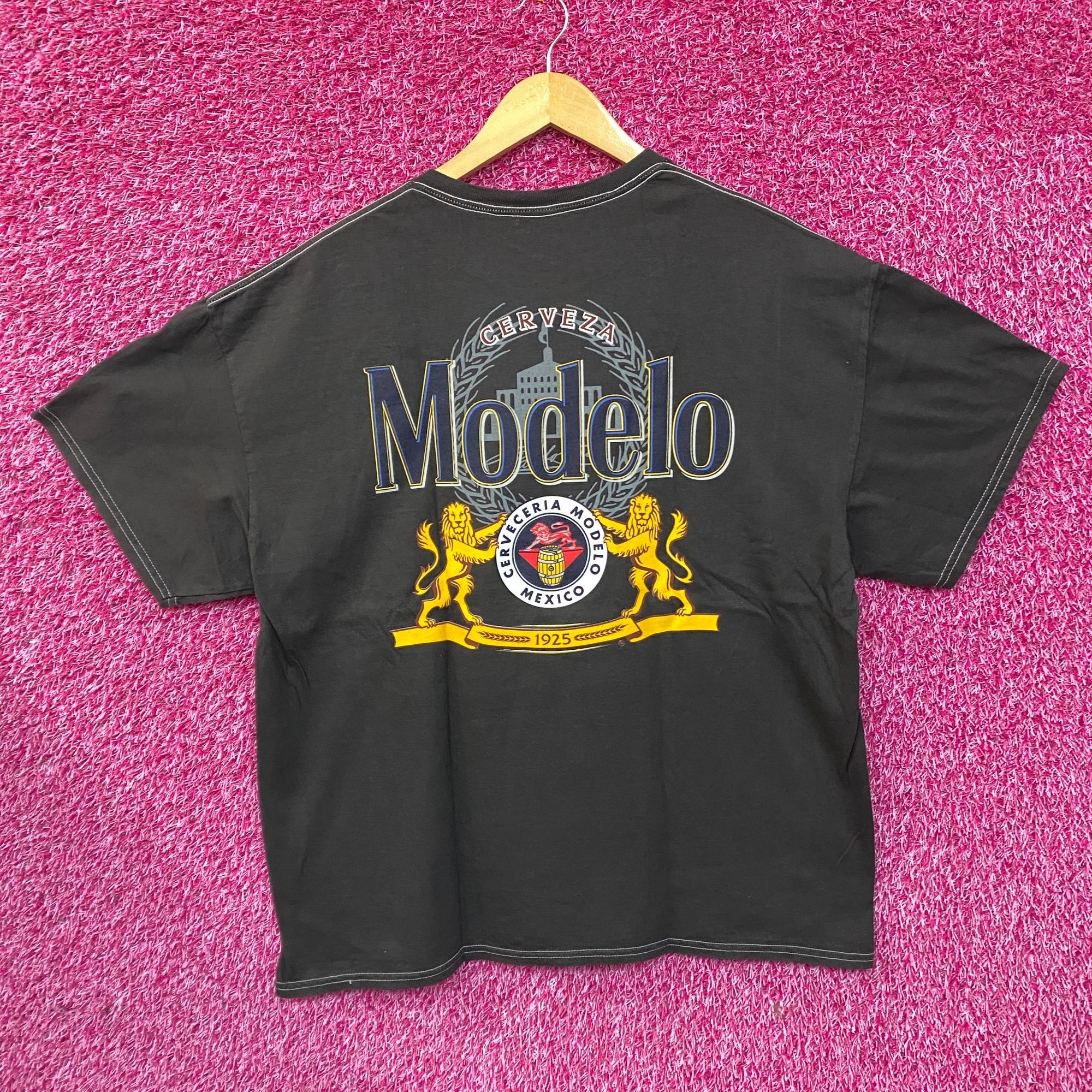 Other Modelo Especial Fighting Spirit Cerveza Vintage Style T-Shir Size US XL / EU 56 / 4 - 1 Thumbnail