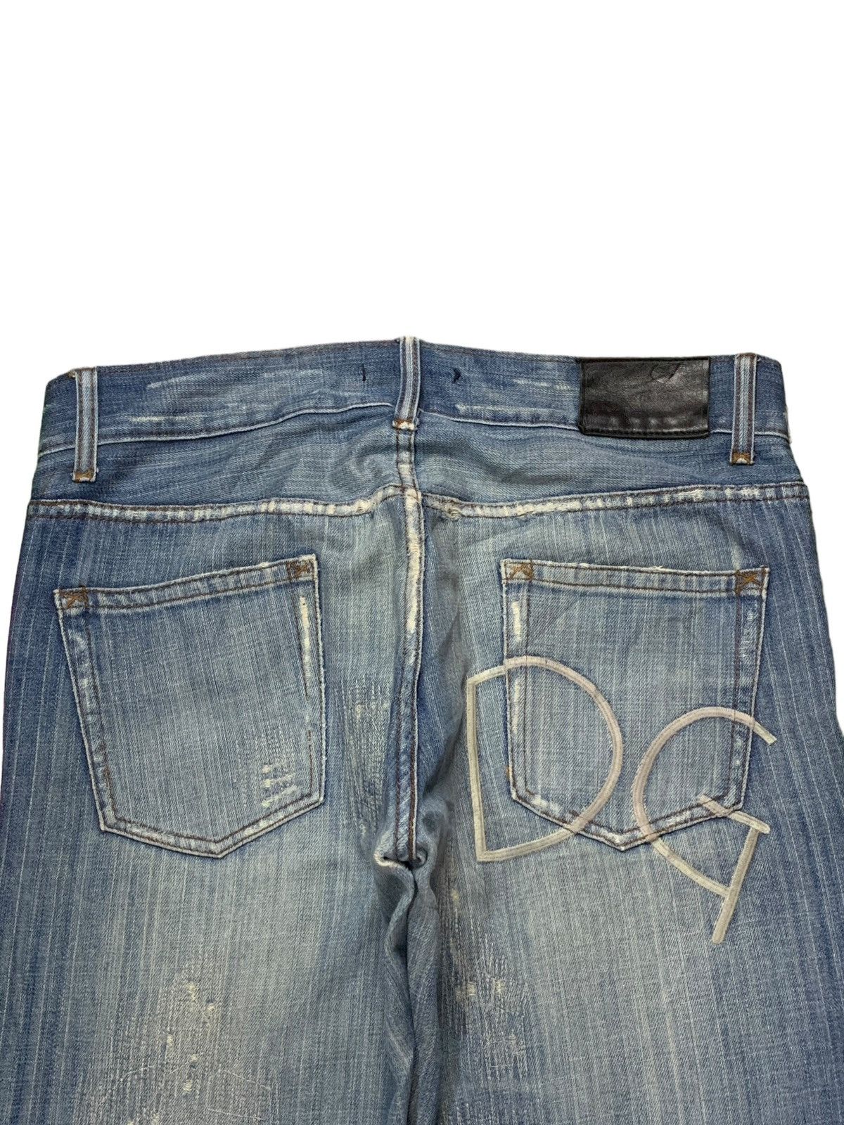 Dolce & Gabbana Vintage Italy Dolce Gabbana Mud Wash Distressed Baggy Jeans Size US 35 - 8 Thumbnail