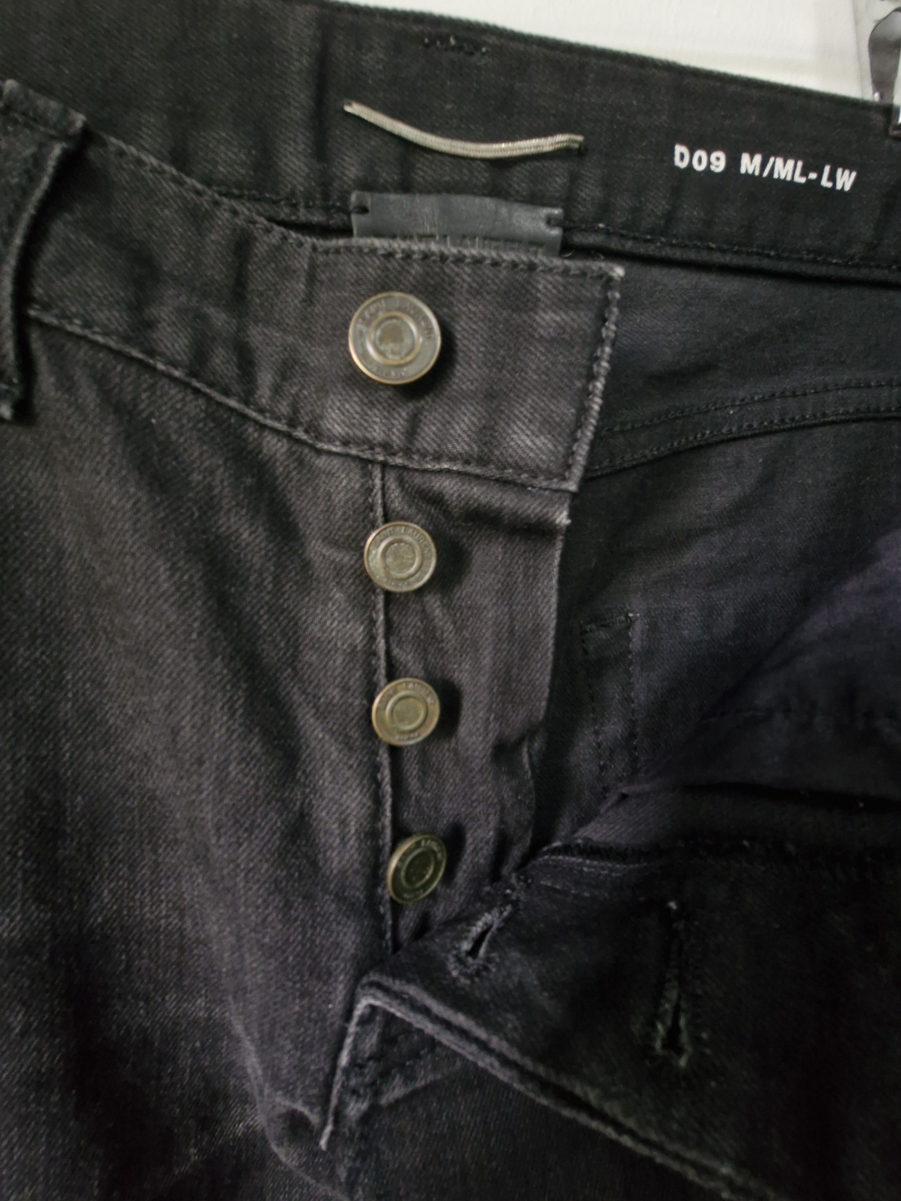 Saint Laurent Paris SS15 Black Flare D09 Denim Jeans Size US 28 / EU 44 - 4 Thumbnail
