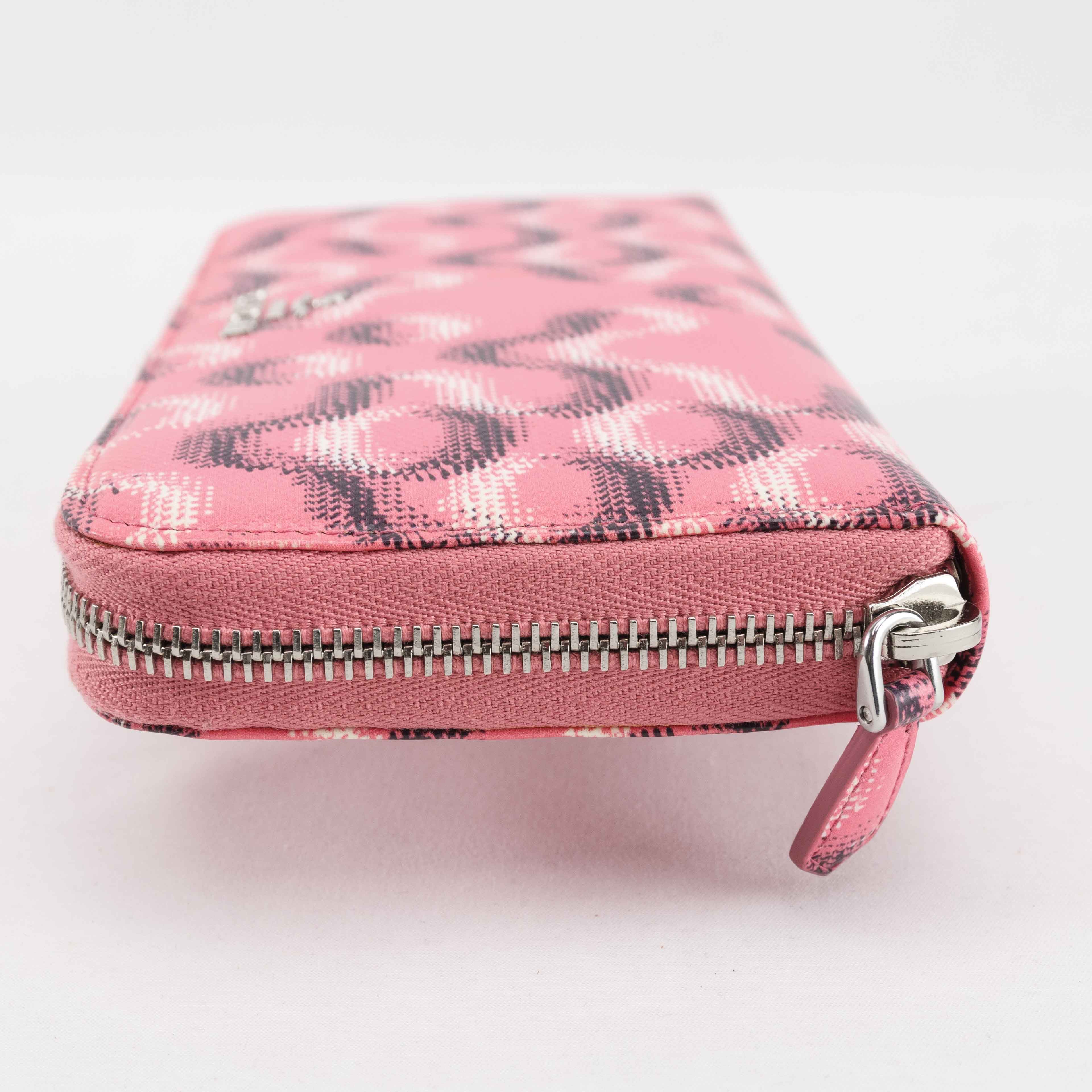 Prada PRADA Zip Around Long Saffiano Leather Wallet Size ONE SIZE - 8 Thumbnail