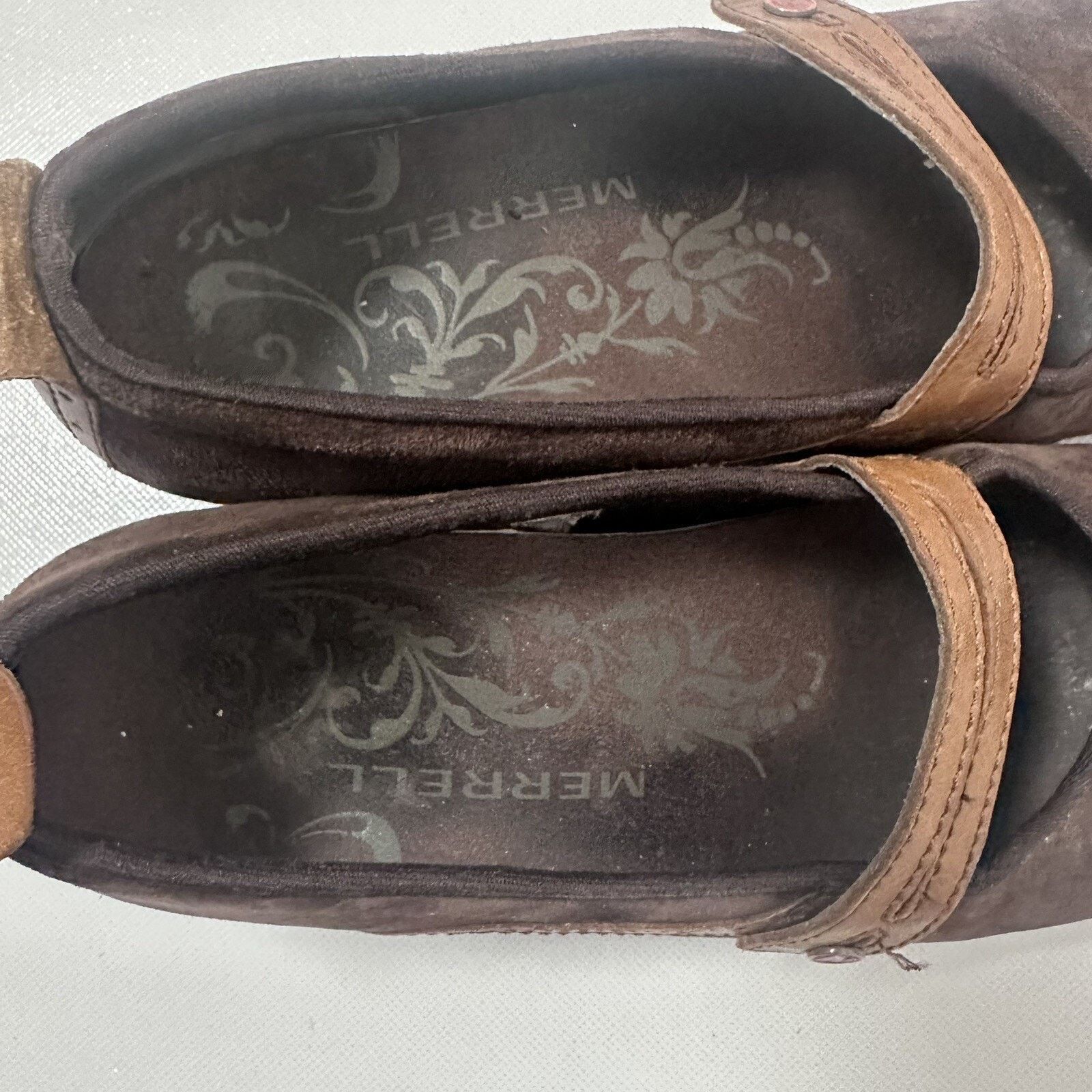 Merrell Merrell Loafers Plaza Bandeau Suede Mary Jane Comfort Shoes Size US 9 / IT 39 - 4 Thumbnail