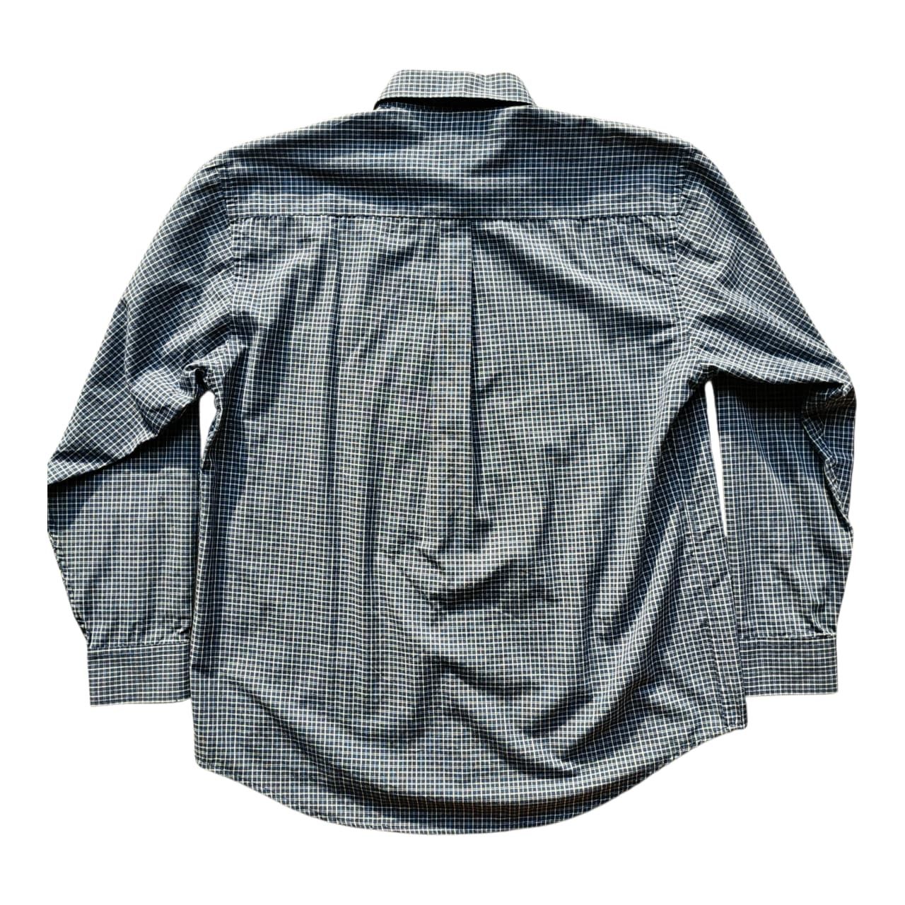 Yves Saint Laurent Vintage 90's YSL Salan Button Up Plaid Shirt Size US M / EU 48-50 / 2 - 2 Thumbnail