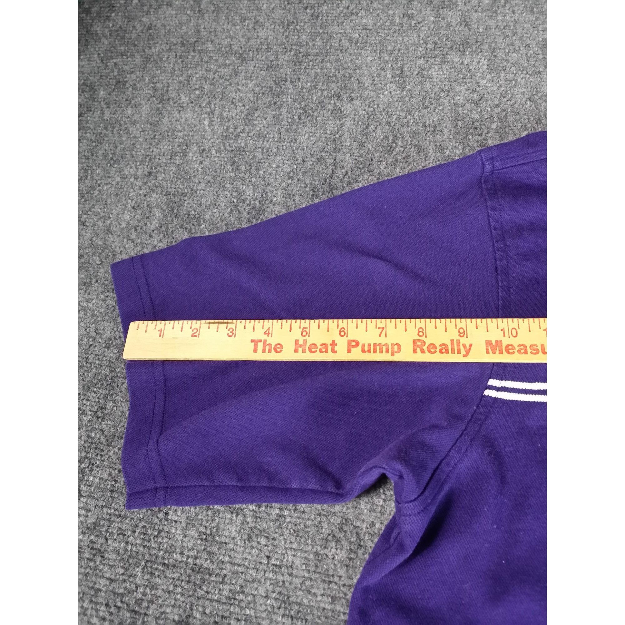 Antigua TCU Horned Frogs Polo Men Sz L Antigua Purple Embroidered Ca Size US L / EU 52-54 / 3 - 4 Thumbnail