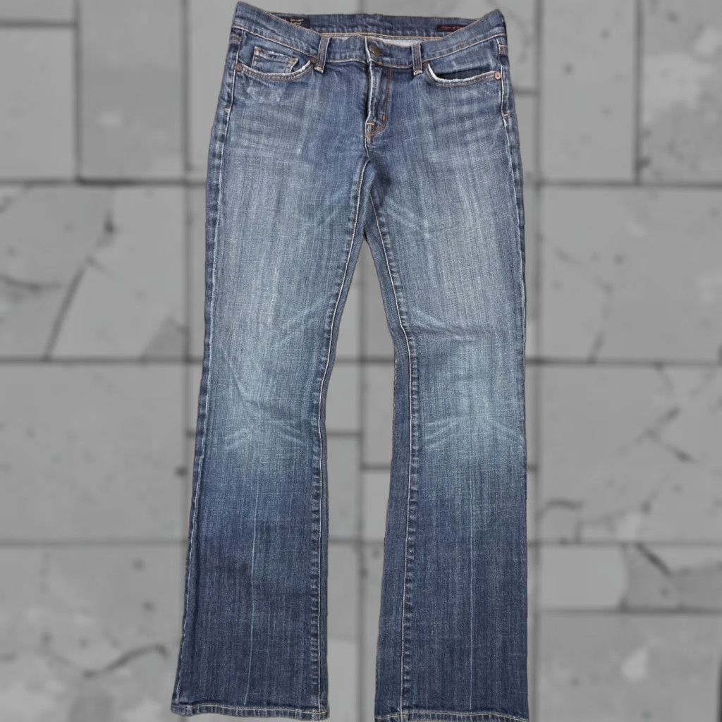Citizens Of Humanity Citizen Of Humanity Kelly 001 Jeans Women Sz 30 Low Waist Bootcut Blue USA 32x33 Size 30" / US 8 / IT 44 - 1 Thumbnail