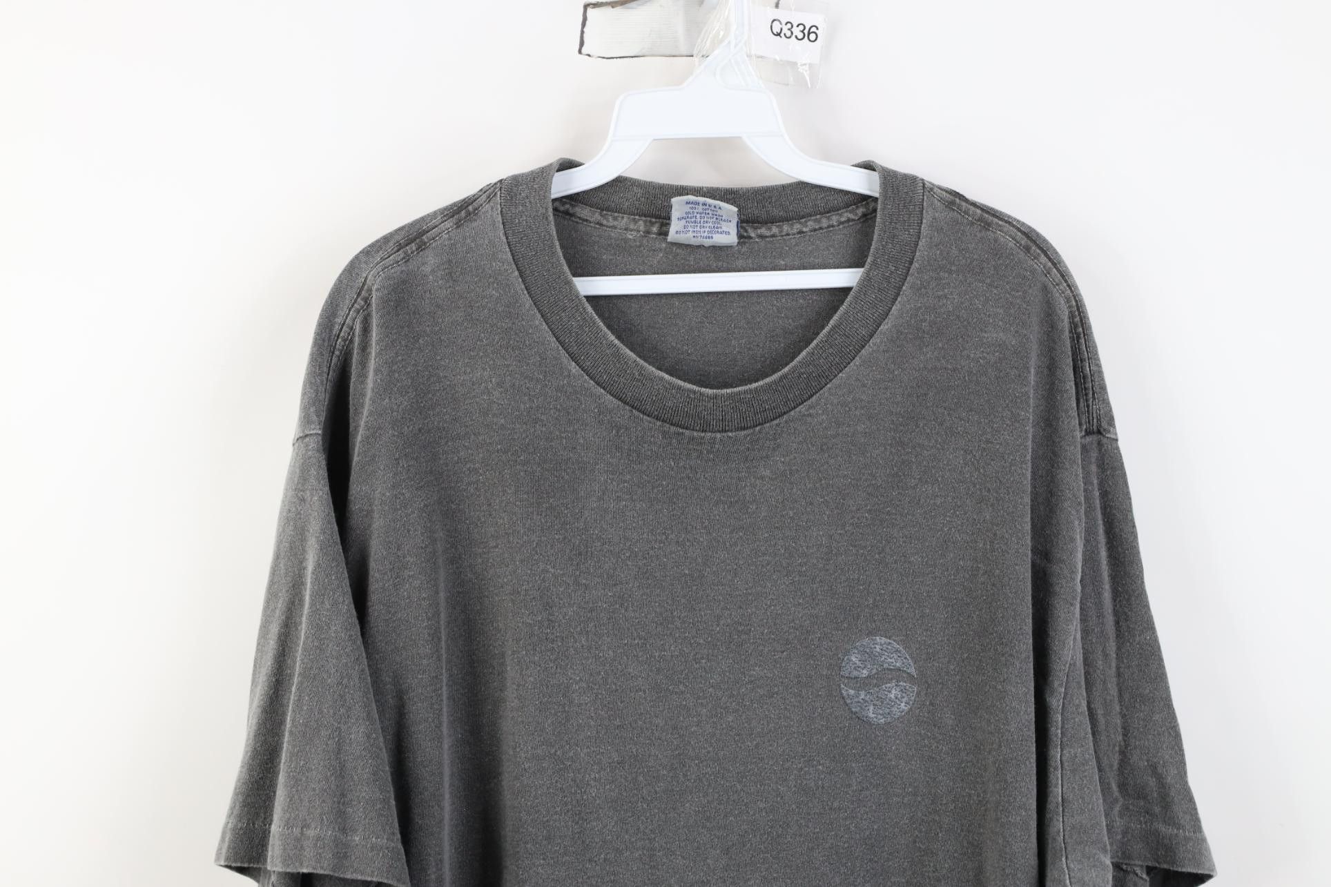Vintage Vintage 90s Pepsi Co Stonewashed Short Sleeve T-Shirt USA Size US L / EU 52-54 / 3 - 2 Thumbnail