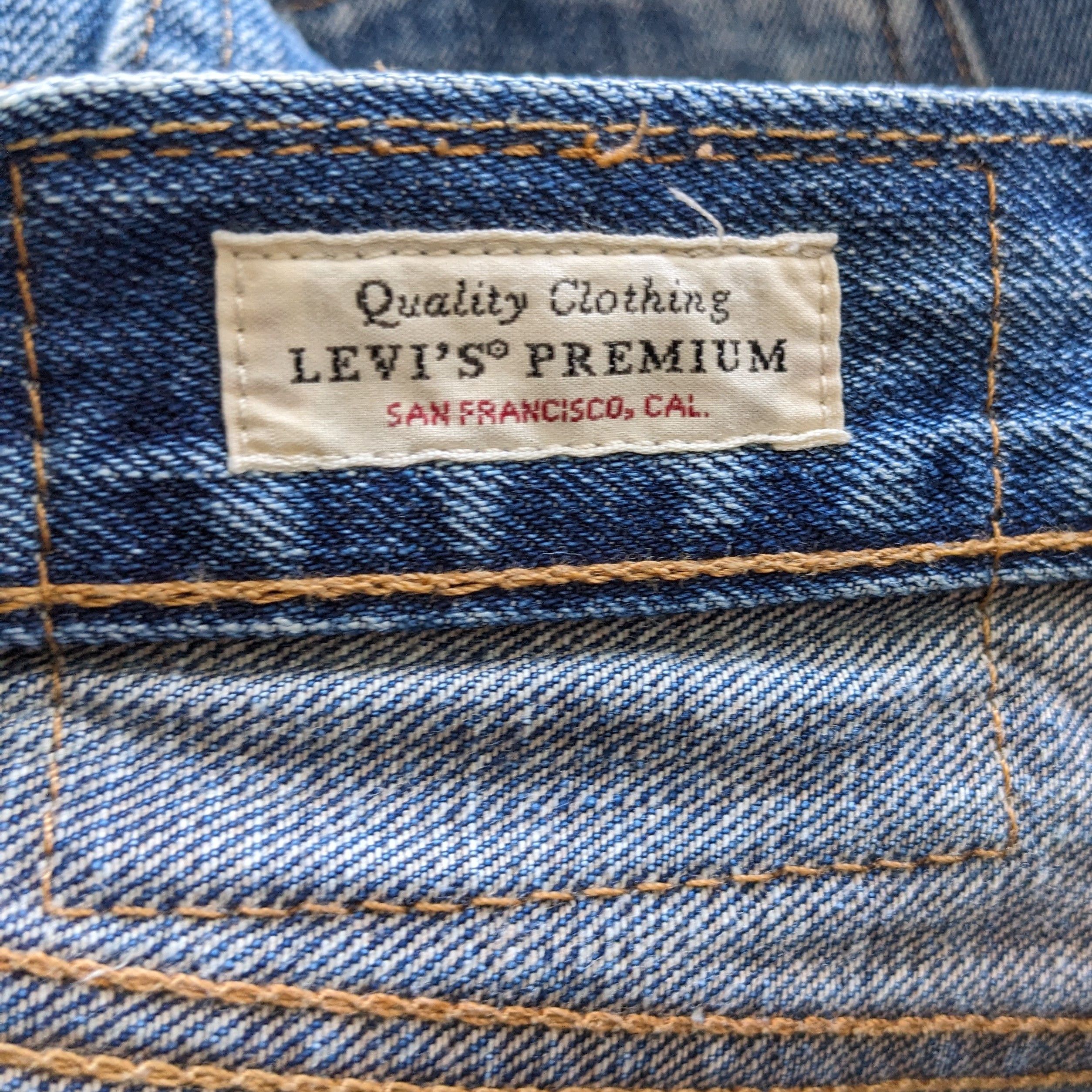 Vintage Vintage Levi's American Brand Jeans Size US 32 / EU 48 - 12 Thumbnail