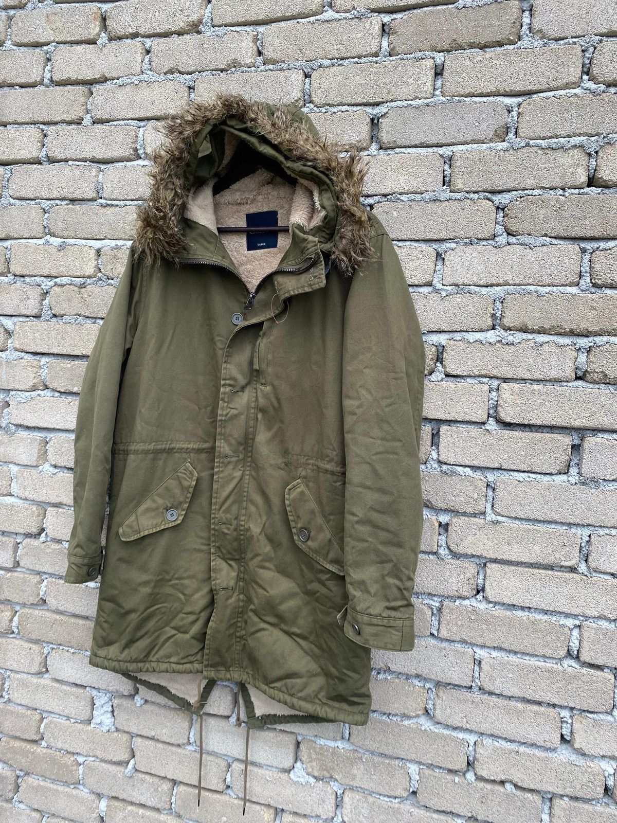 Japanese Brand Rose Bud Couples Parkas Hoodie With Fleece Lined Size US L / EU 52-54 / 3 - 5 Thumbnail