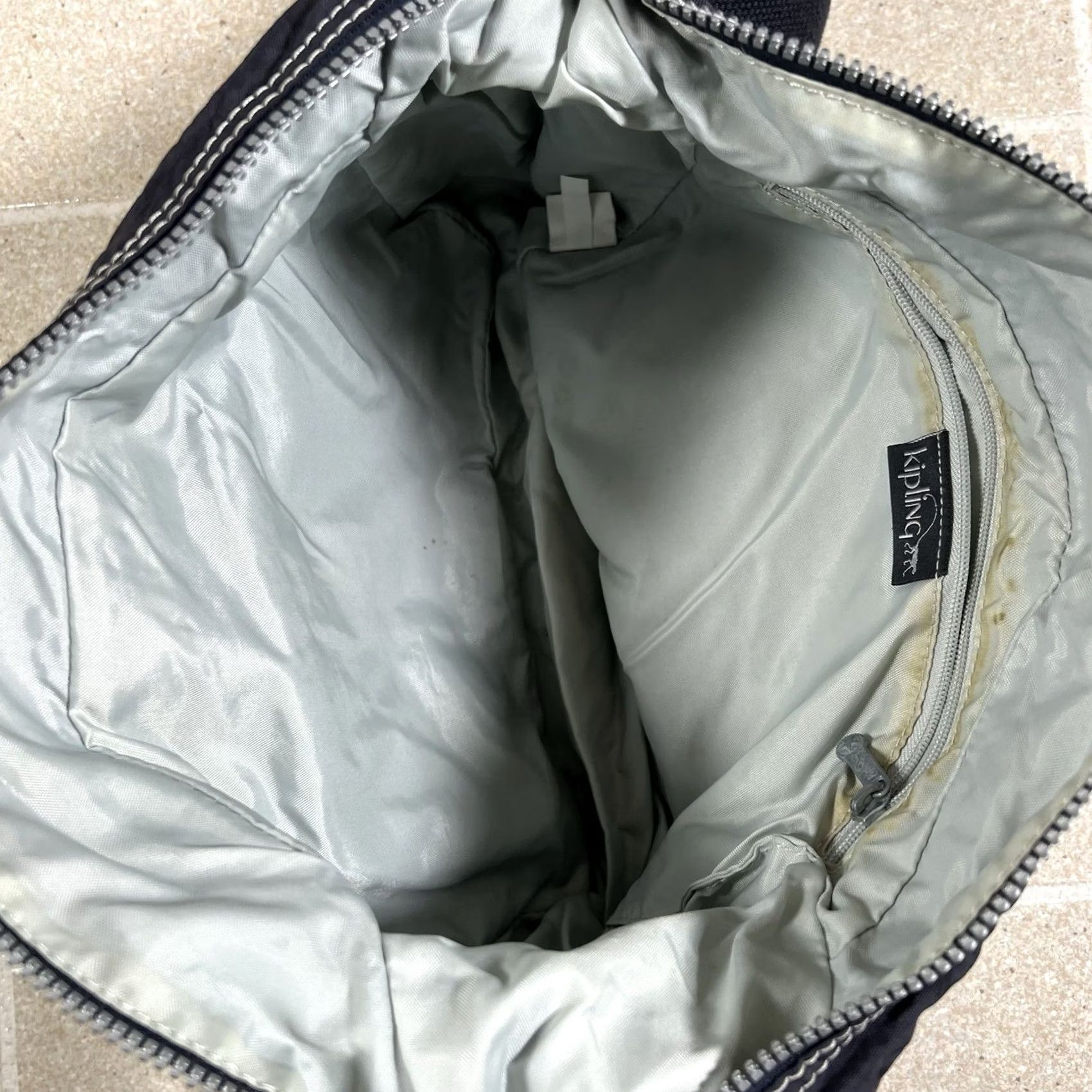 Vintage Kipling Europa Crossbody Bag Navy Women HB3122 Nylon Exterior Navy Women’s Crossbody Bag Kipling Europa Navy Women HB3122 Size ONE SIZE - 4 Thumbnail