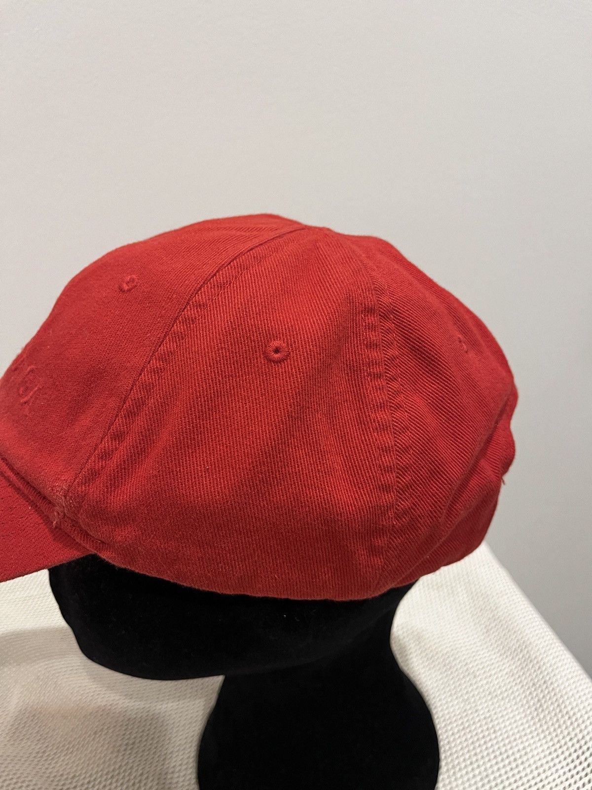Balenciaga Balenciaga Red Front Logo Hat (unisex) Size ONE SIZE - 7 Thumbnail