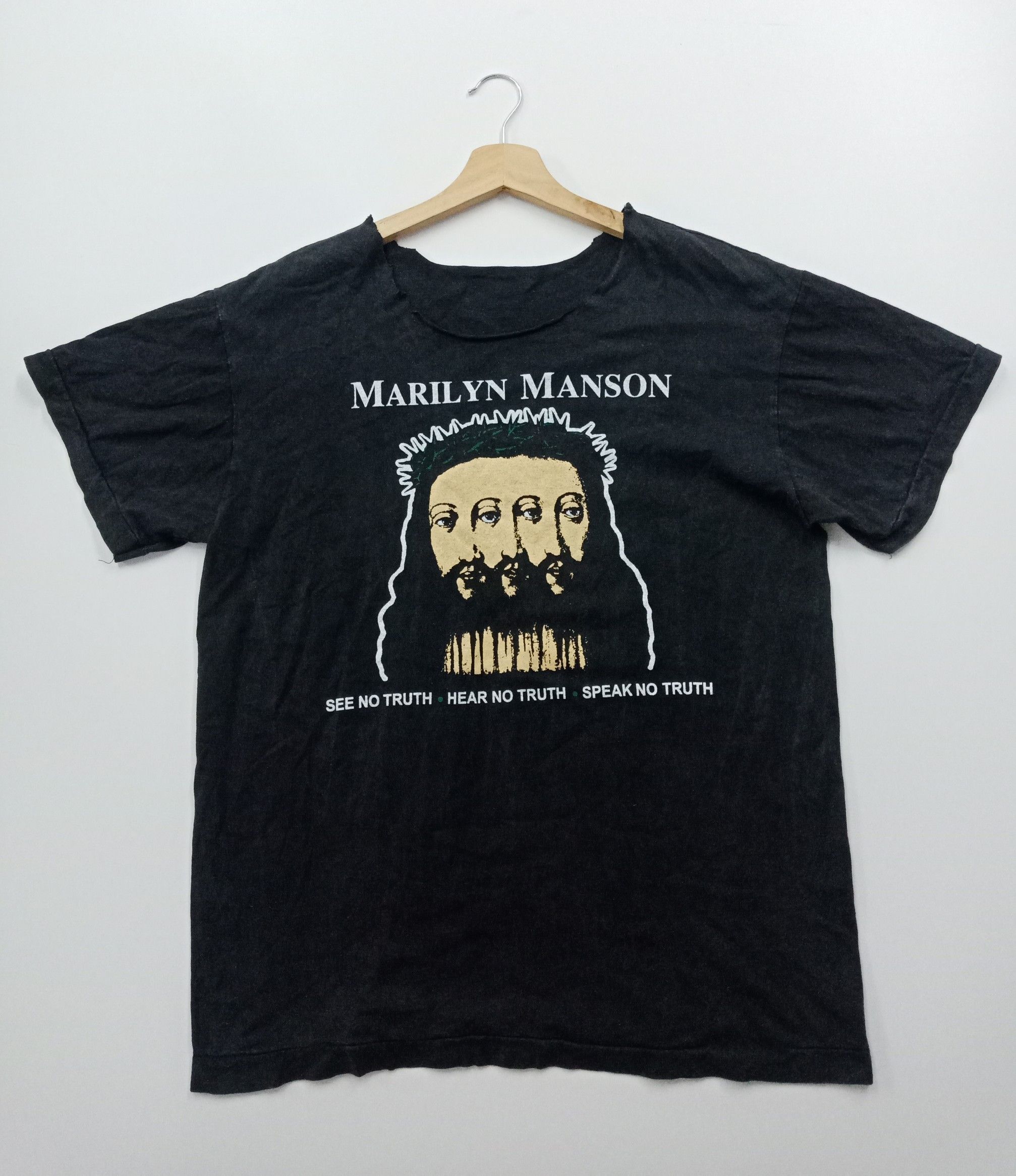 Justin Bieber × Marilyn Manson 90s Marilyn Manson Believe #C Size US L / EU 52-54 / 3 - 1 Thumbnail