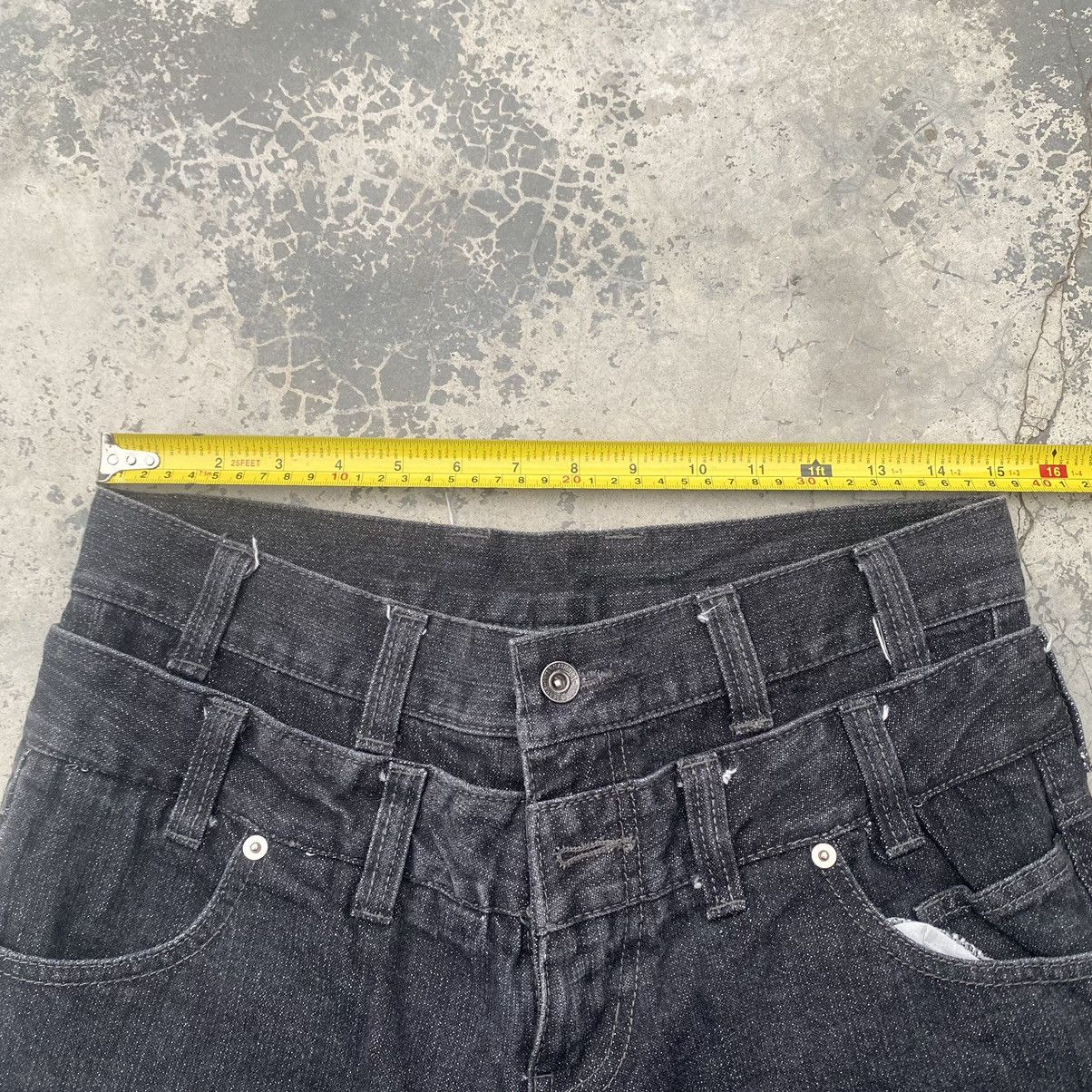 If Six Was Nine × Japanese Brand × Seditionaries Punk Poem Denim Short Size US 30 / EU 46 - 7 Thumbnail