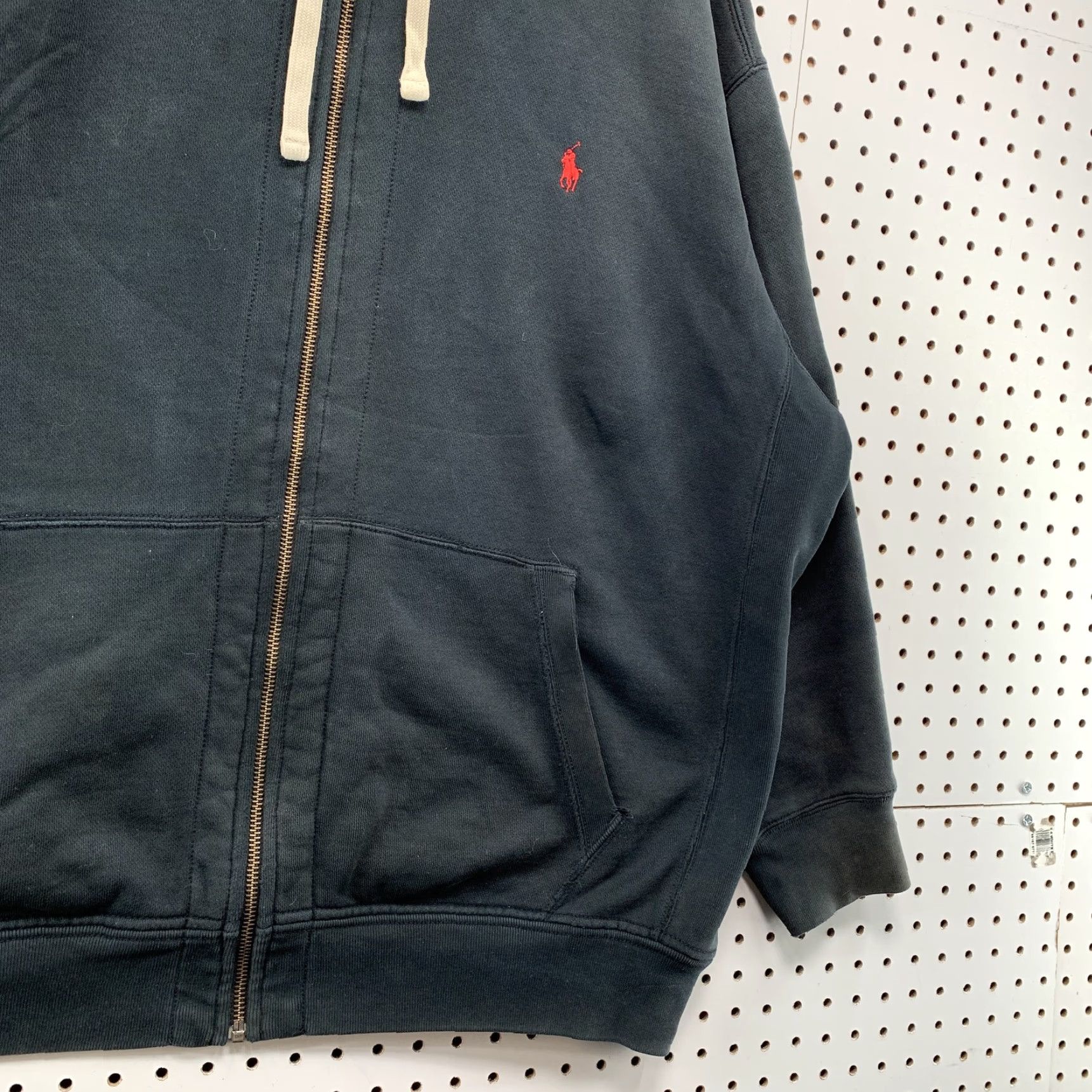 Polo Ralph Lauren Polo Ralph Lauren Zip Hoodie Sweatshirt Mens 3XB Big Black Thermal Hooded Size US XXL / EU 58 / 5 - 3 Thumbnail