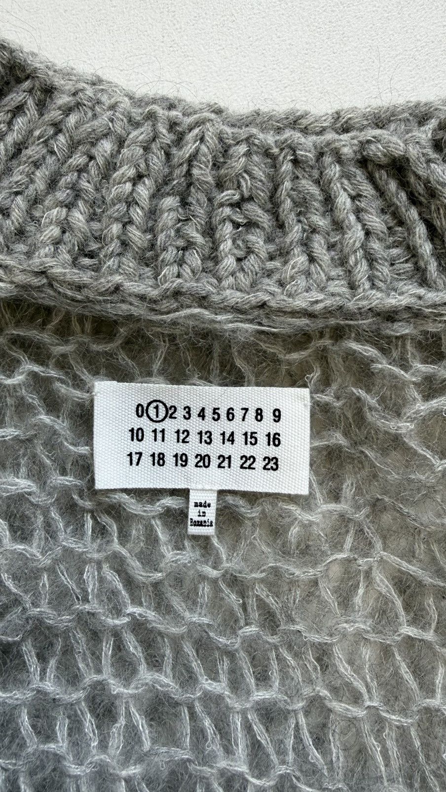 Maison Margiela A/W 14 ‘Degrade Cobweb’ Knit Sweater Size US M / EU 48-50 / 2 - 5 Thumbnail