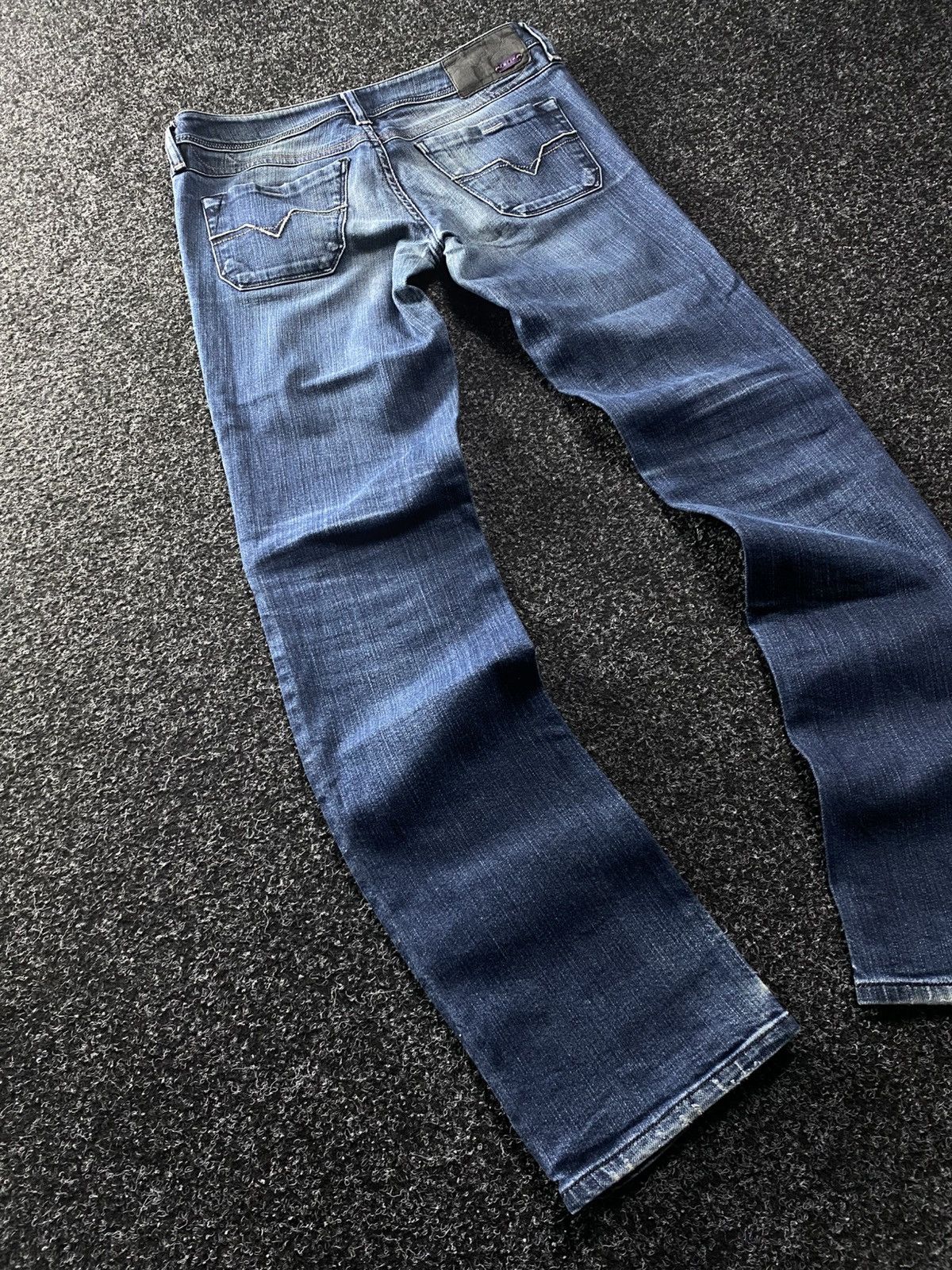 Diesel × If Six Was Nine × Vintage Vintage Y2K Diesel Industry Jeans baggy denim pants Size 26" / US 2 / IT 38 - 11 Thumbnail