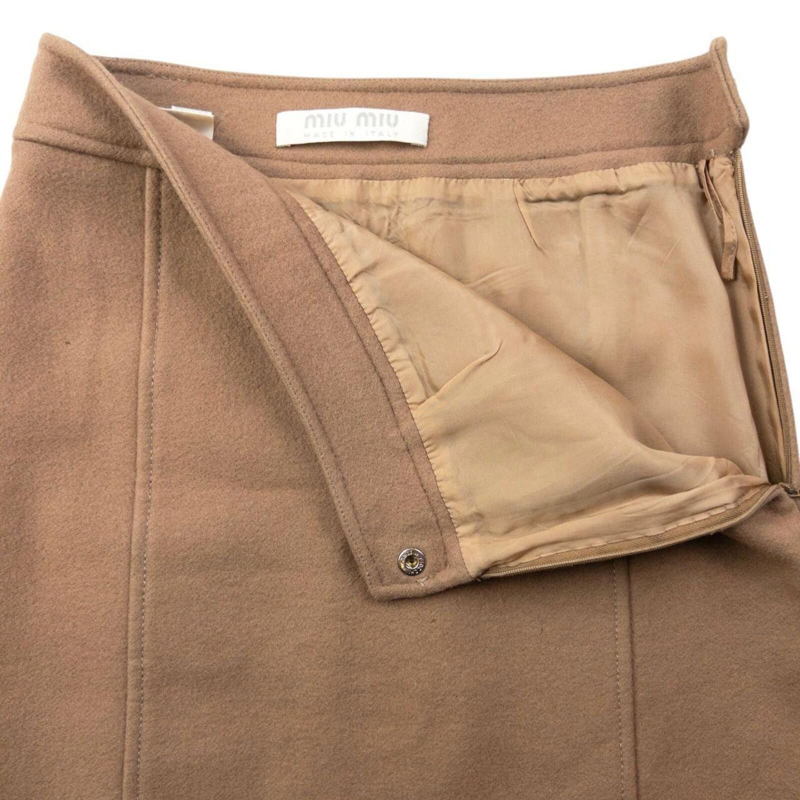 Miu Miu Vintage 1999 Miu Miu Wool Skirt Womens Size W22 Size 30" / US 8 / IT 44 - 3 Thumbnail