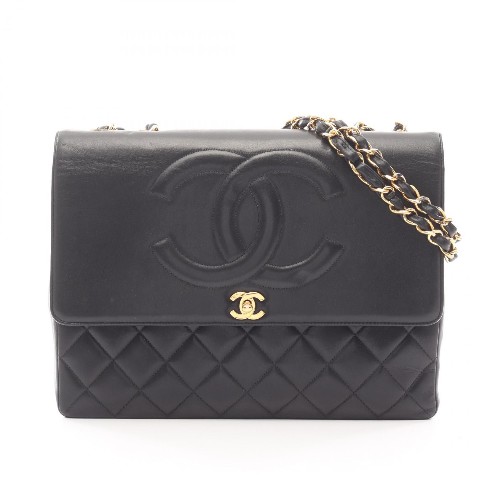 Chanel Chanel Chanel Matelasse Lambskin Shoulder Bag Leather Shoulder Bag DUTY FREE for USA Size ONE SIZE - 1 Thumbnail