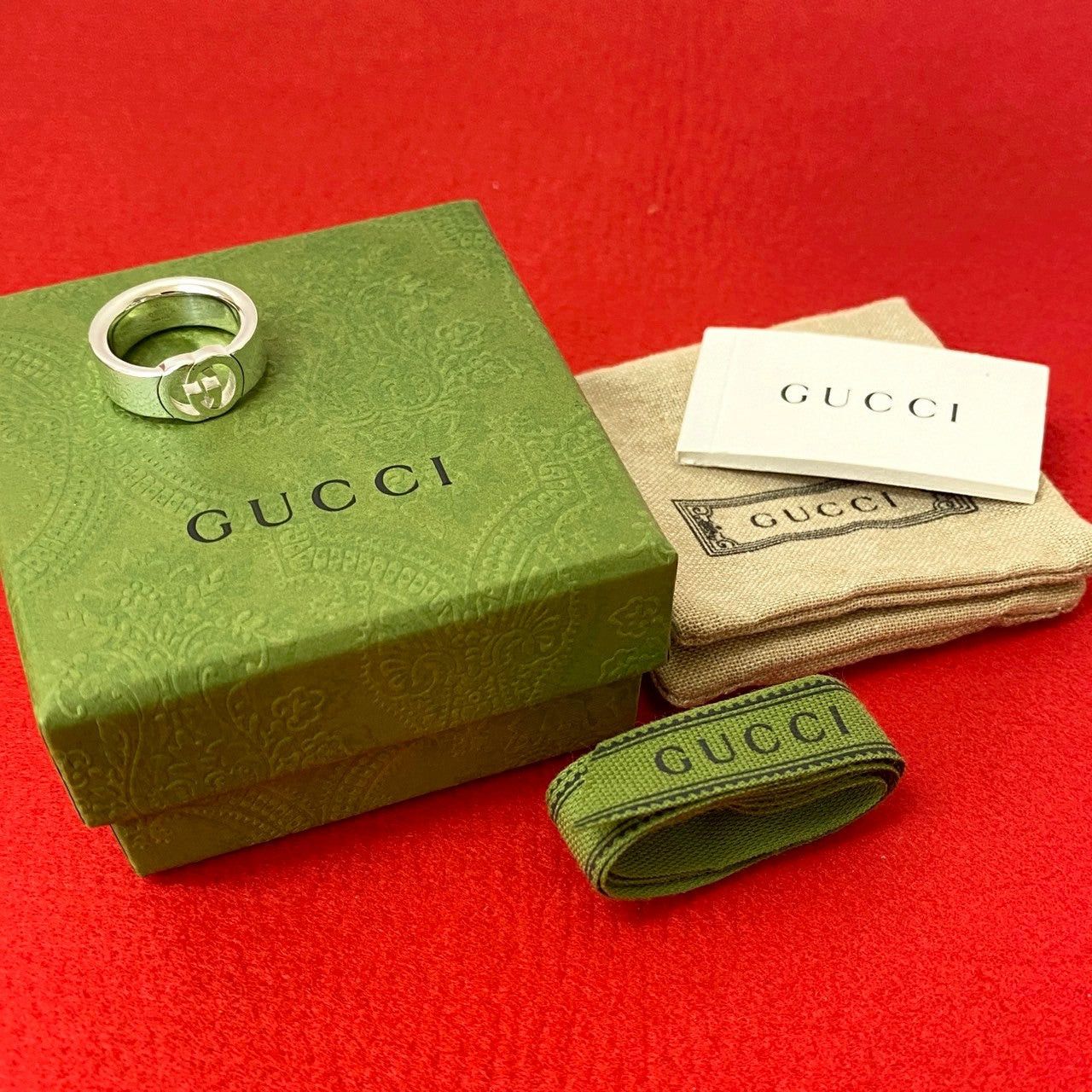 Gucci Gucci Ring Silver Silver Size ONE SIZE - 1 Thumbnail
