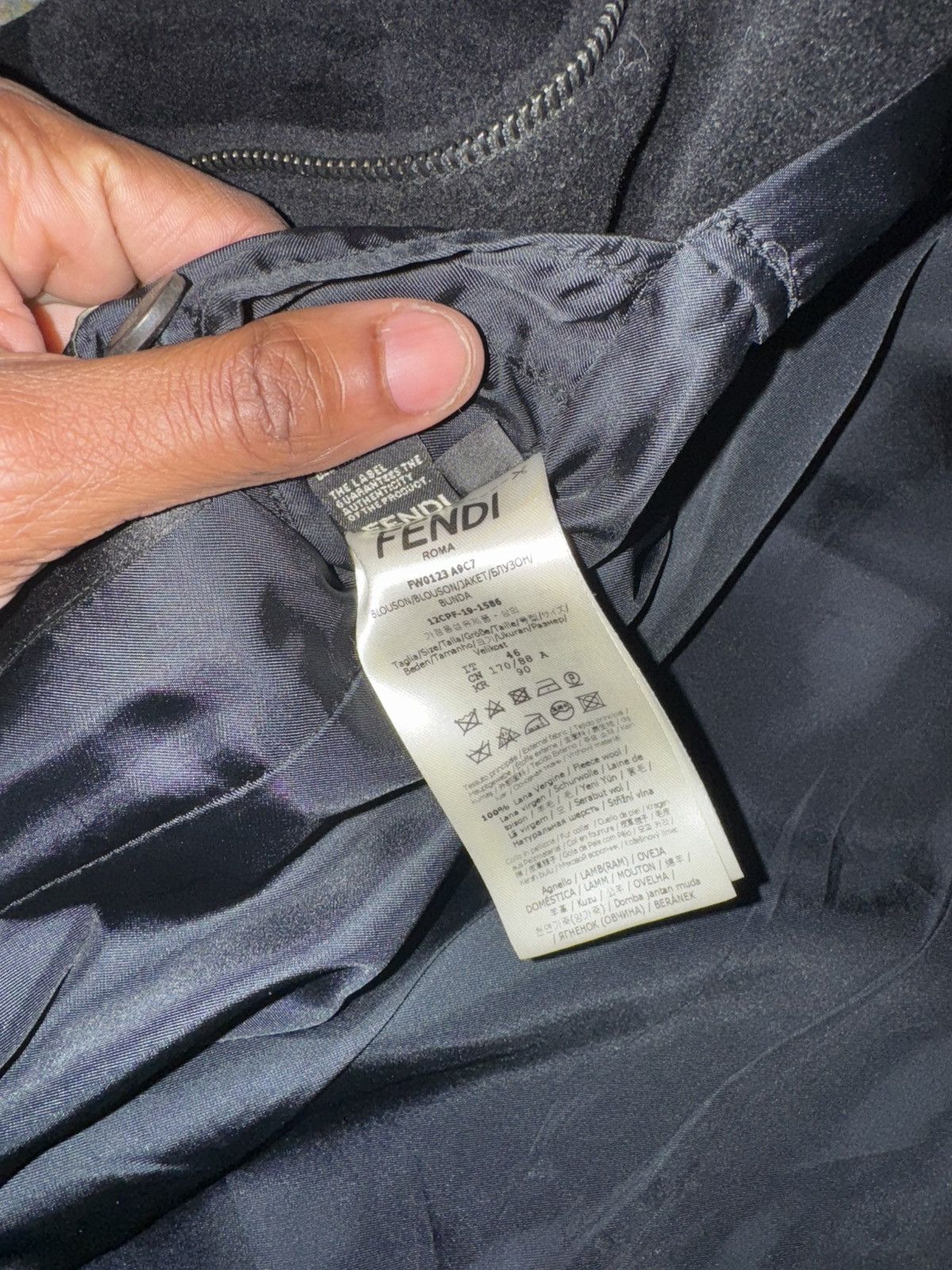 Fendi Fendi monogram bomber Size US S / EU 44-46 / 1 - 6 Thumbnail