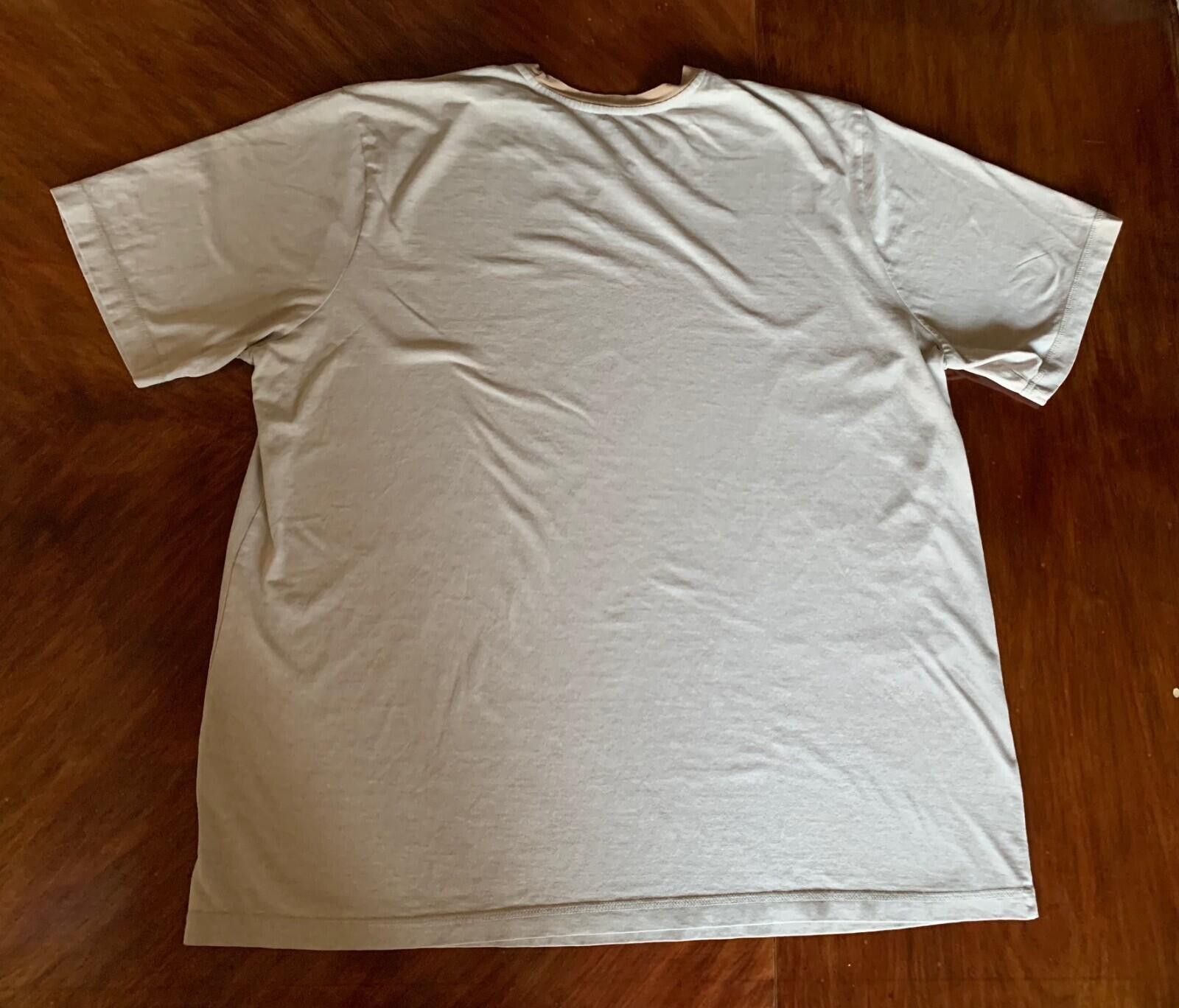 Basic Editions Men's Basic Editions 2XLT Tan Collar T-Shirt Size US XXL / EU 58 / 5 - 1 Thumbnail