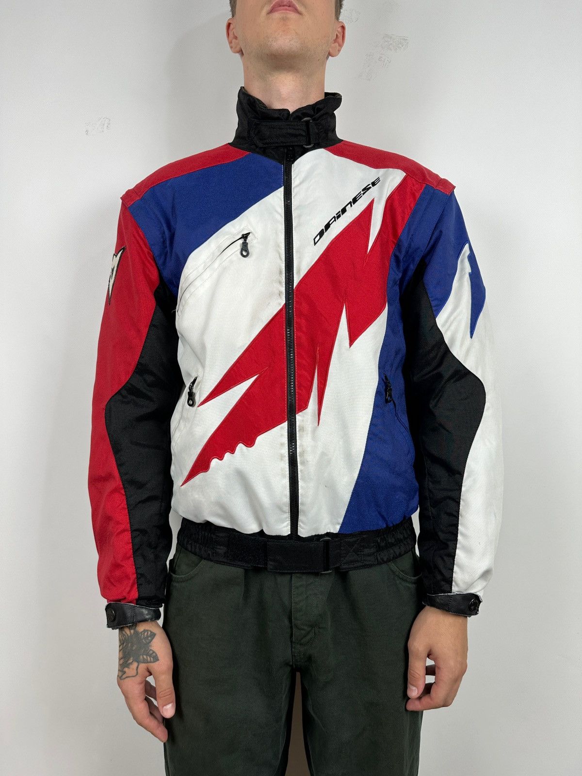 Dainese 90s Vintage Dainese Nylon Moto Racing Jacket / Vest Size US M / EU 48-50 / 2 - 3 Thumbnail