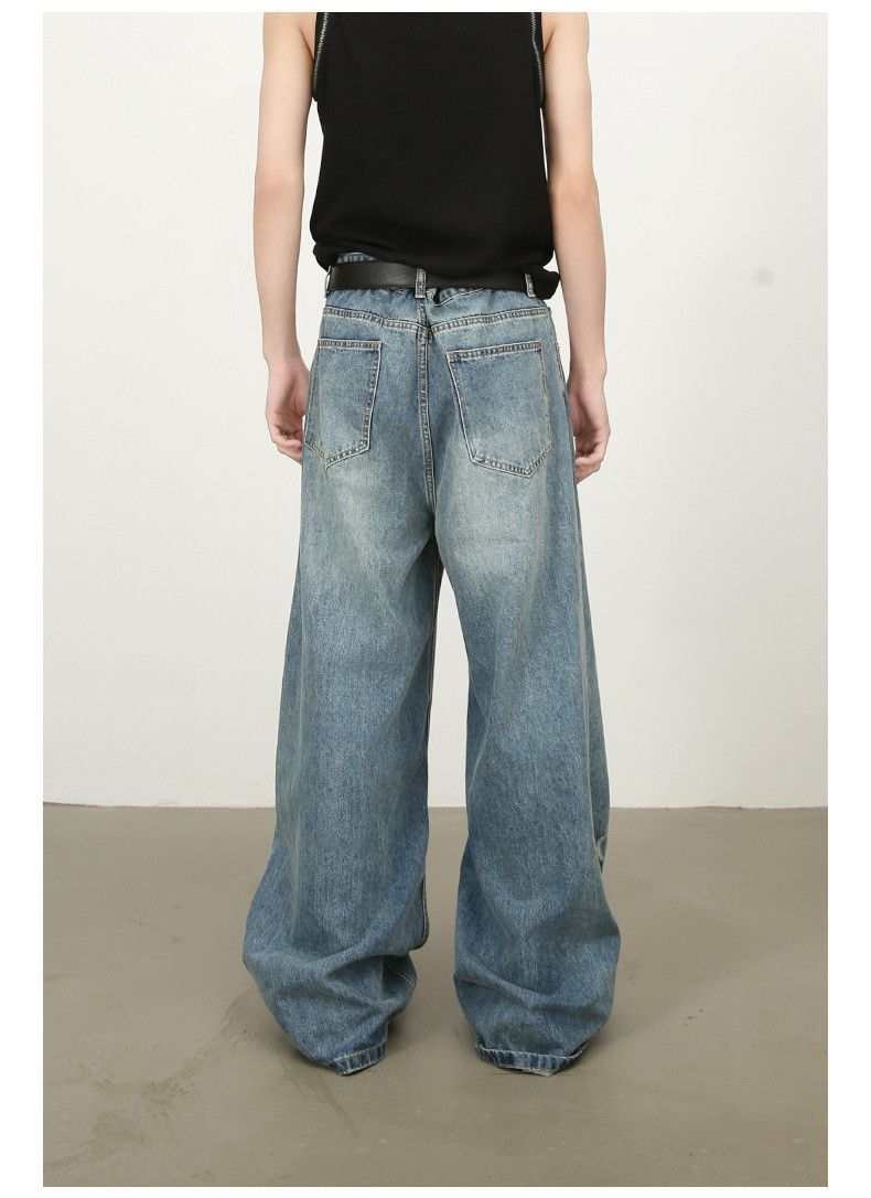 Japanese Brand × Jean American style distressed high street washed ripped jeans Size US 32 / EU 48 - 5 Thumbnail