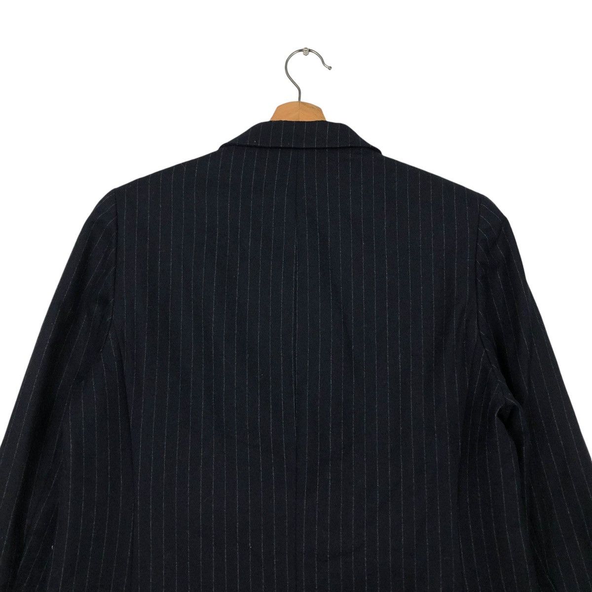 Burberry 🔥VINTAGE BURBERRYS COATS STRIPED DESIGN DOUBLE BREAST Size US M / EU 48-50 / 2 - 11 Thumbnail