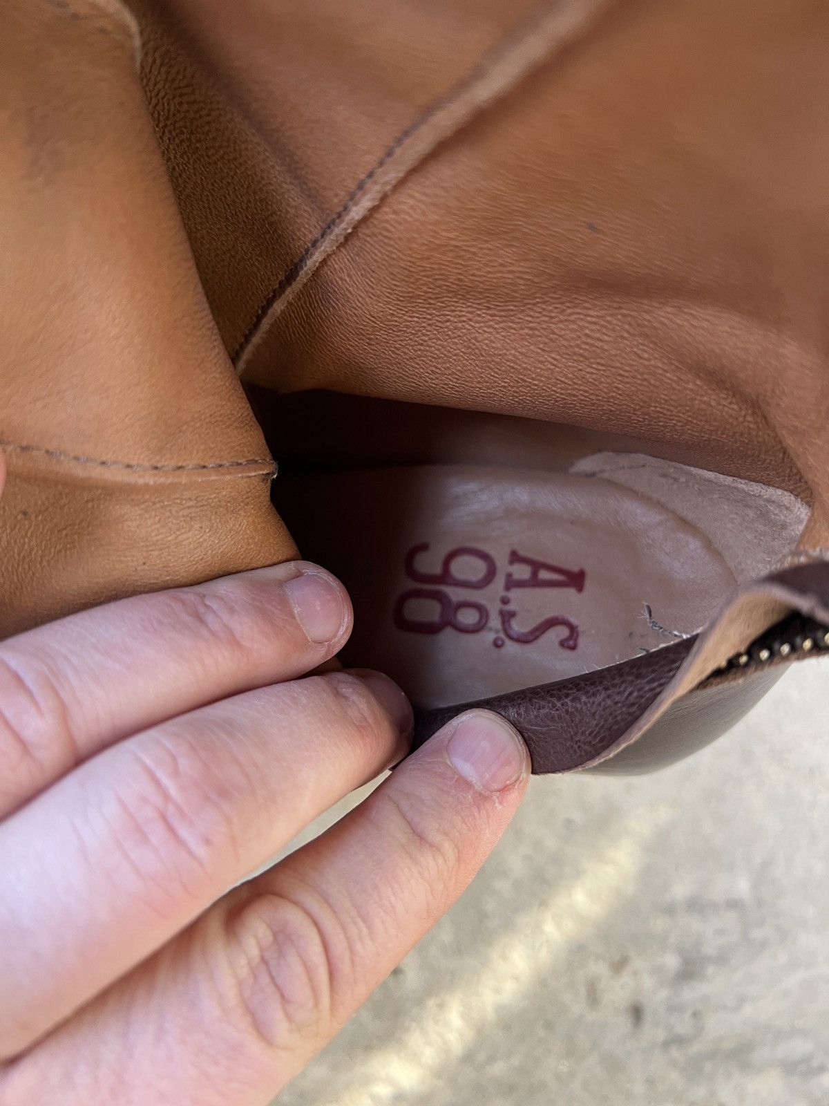 A.S.98 A.S.98 Leather Boots Size US 7 / IT 37 - 13 Thumbnail