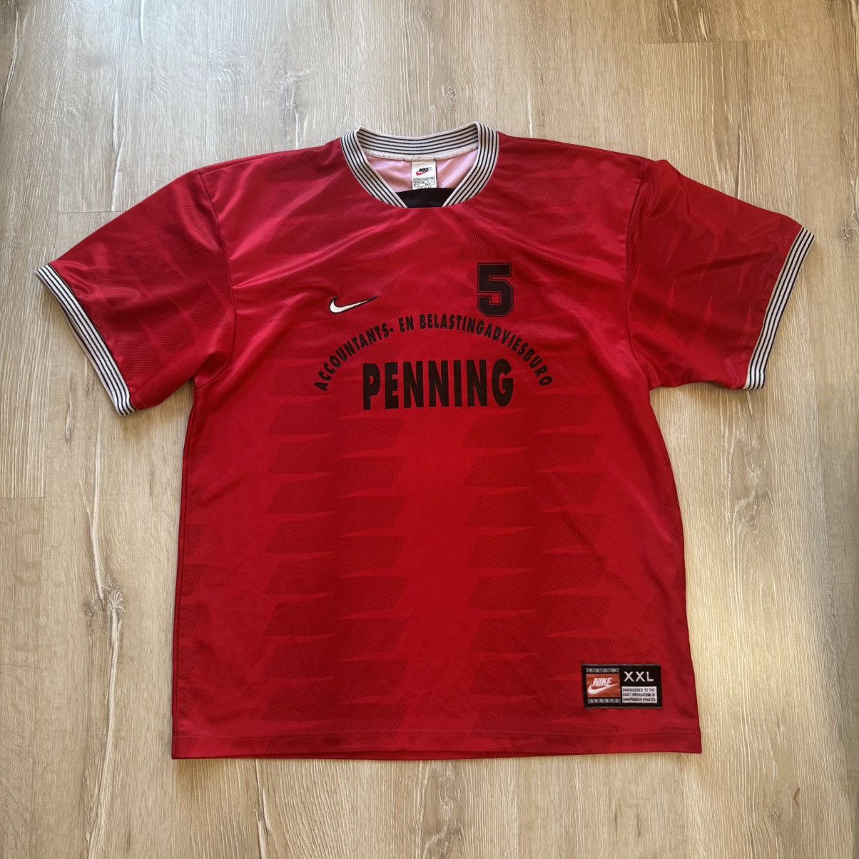 Nike Nike 90s Vintage Template Football Jersey Mens XXL Shirt Size US XXL / EU 58 / 5 - 7 Thumbnail