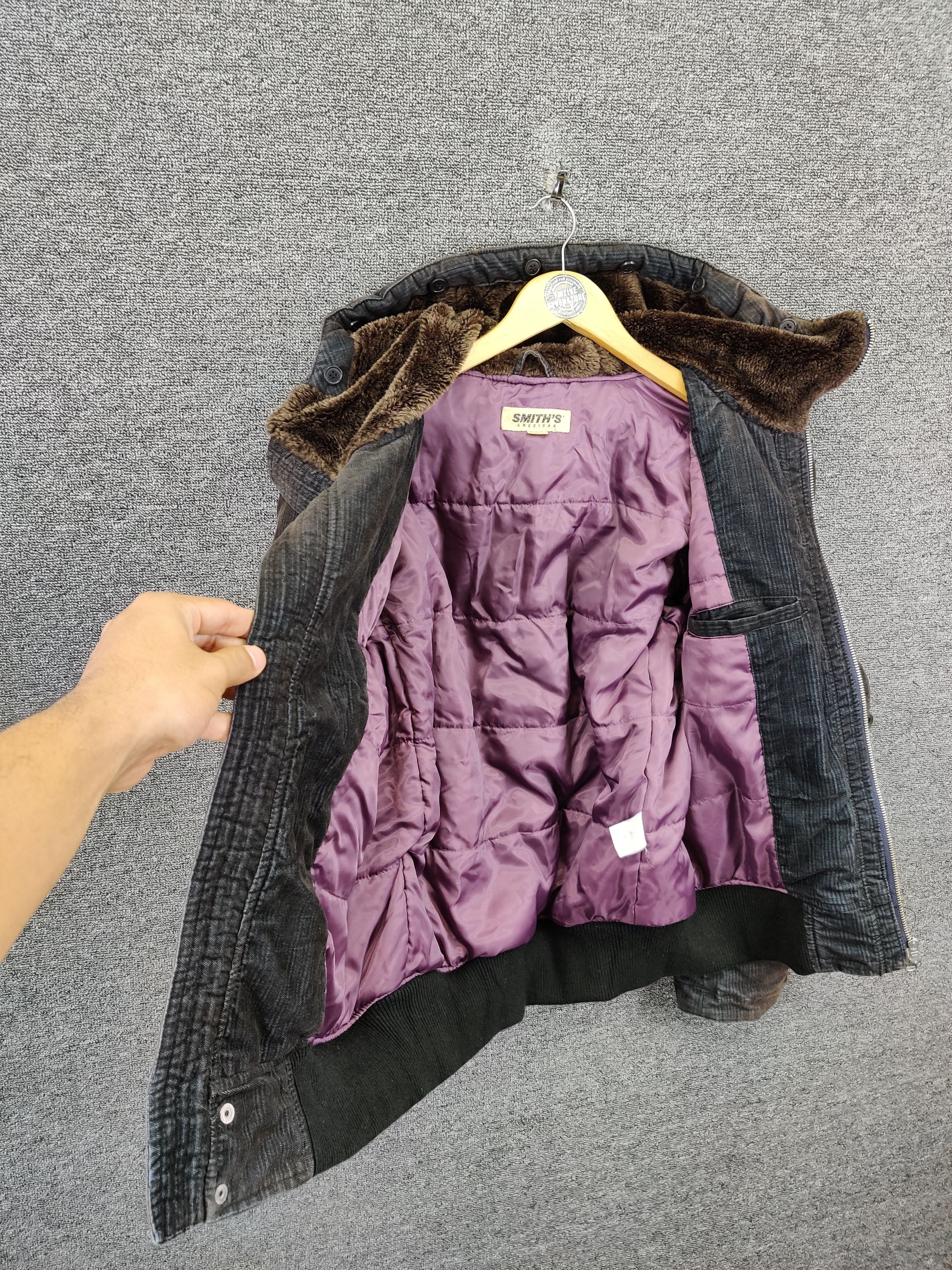 Smith's American Smiths American Corduroy Military Flight Bomber Jacket Size US L / EU 52-54 / 3 - 8 Thumbnail