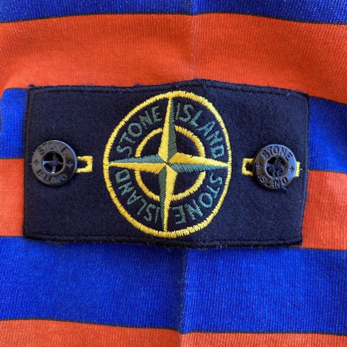 Stone Island × Supreme Supreme Stone Island Quarter Zip Longsleeve Top Orange 2016 Size US L / EU 52-54 / 3 - 10 Thumbnail