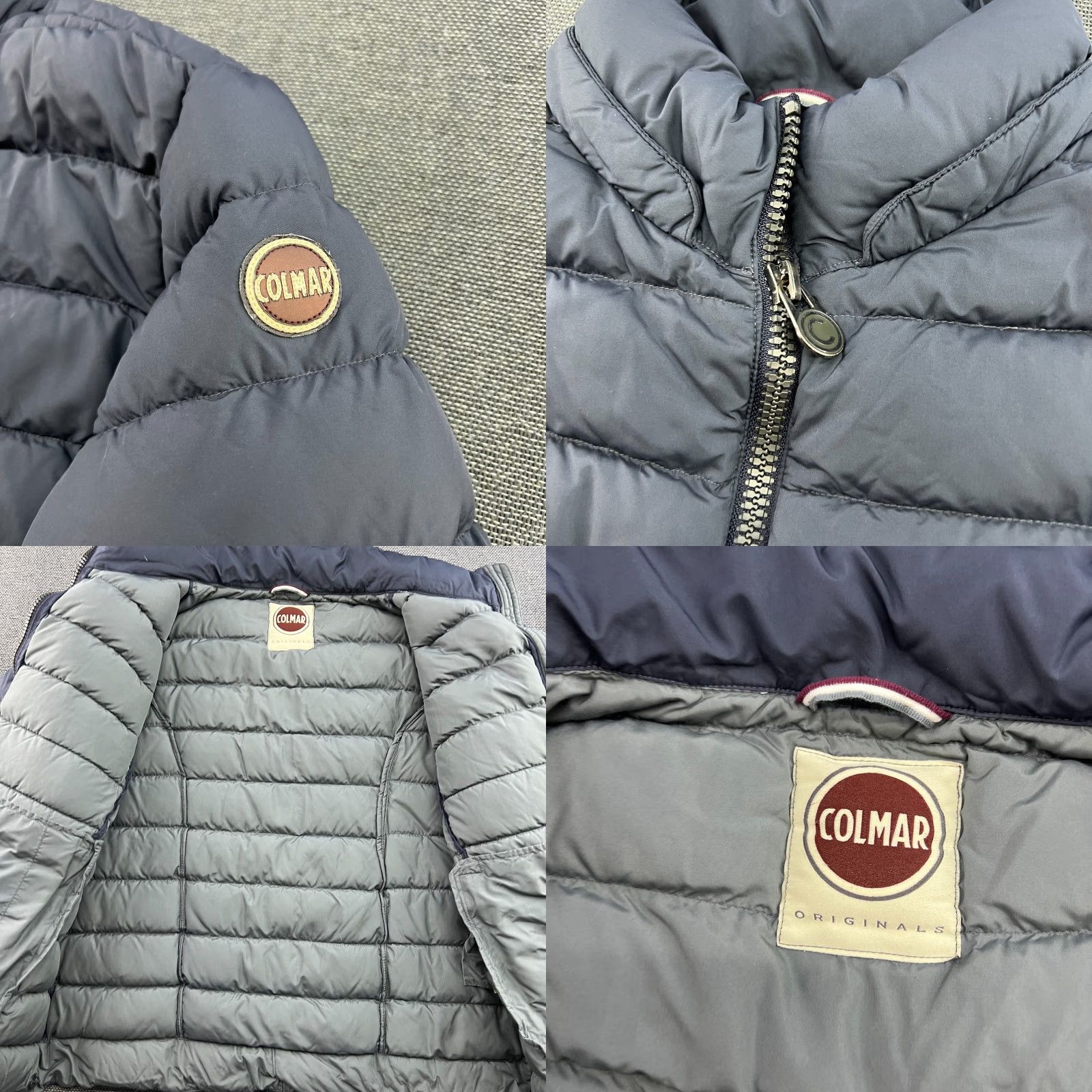 Colmar COLMAR 1250R Mens Down Jacket Size 54 Navy Titanium Blue Colmar Jacket Puffer Hooded Regular Men XS? Size US L / EU 52-54 / 3 - 8 Thumbnail
