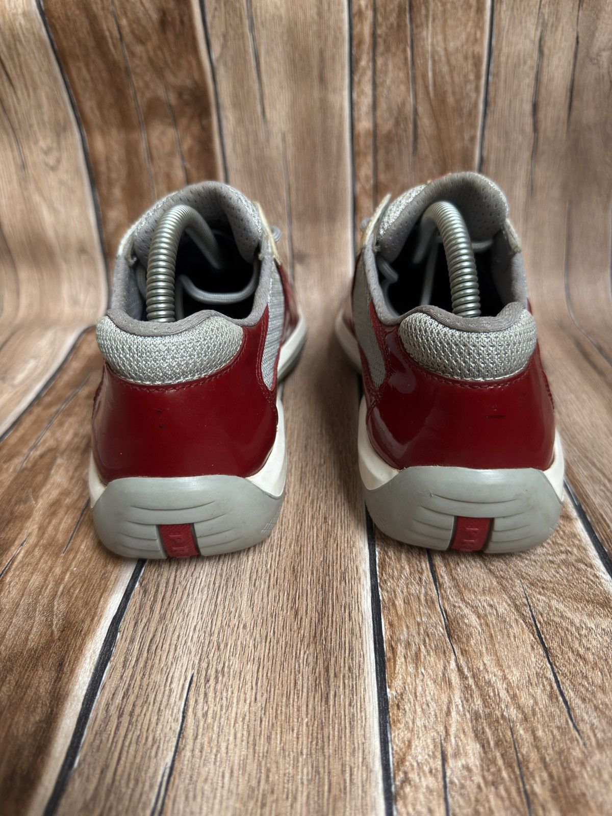 Prada 🔥 patent America cup trainers Size US 5.5 / EU 38 - 12 Thumbnail