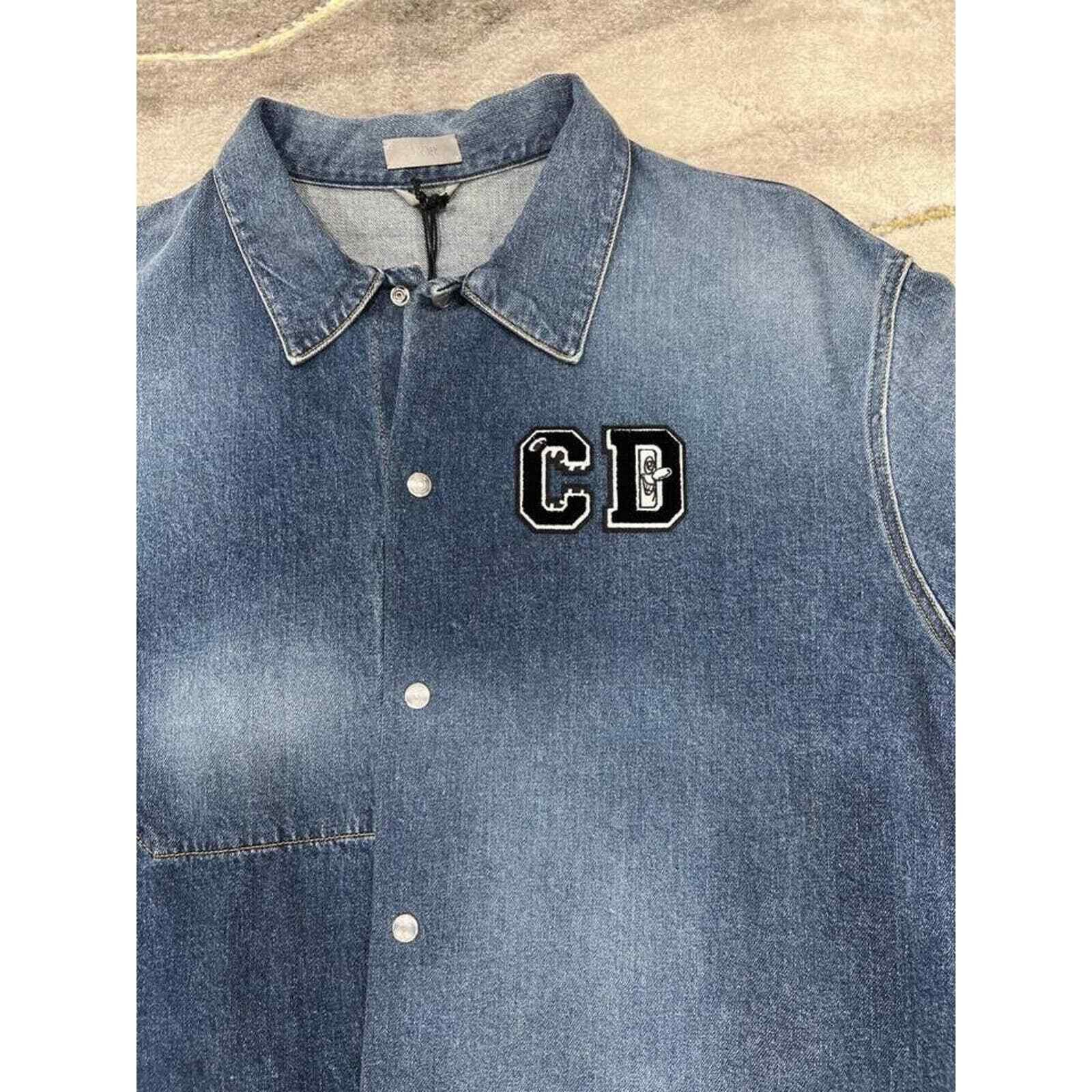 Dior Dior and Kenny Overshirt Shirt Jacket Long Sleeve 54 Size US L / EU 52-54 / 3 - 5 Thumbnail