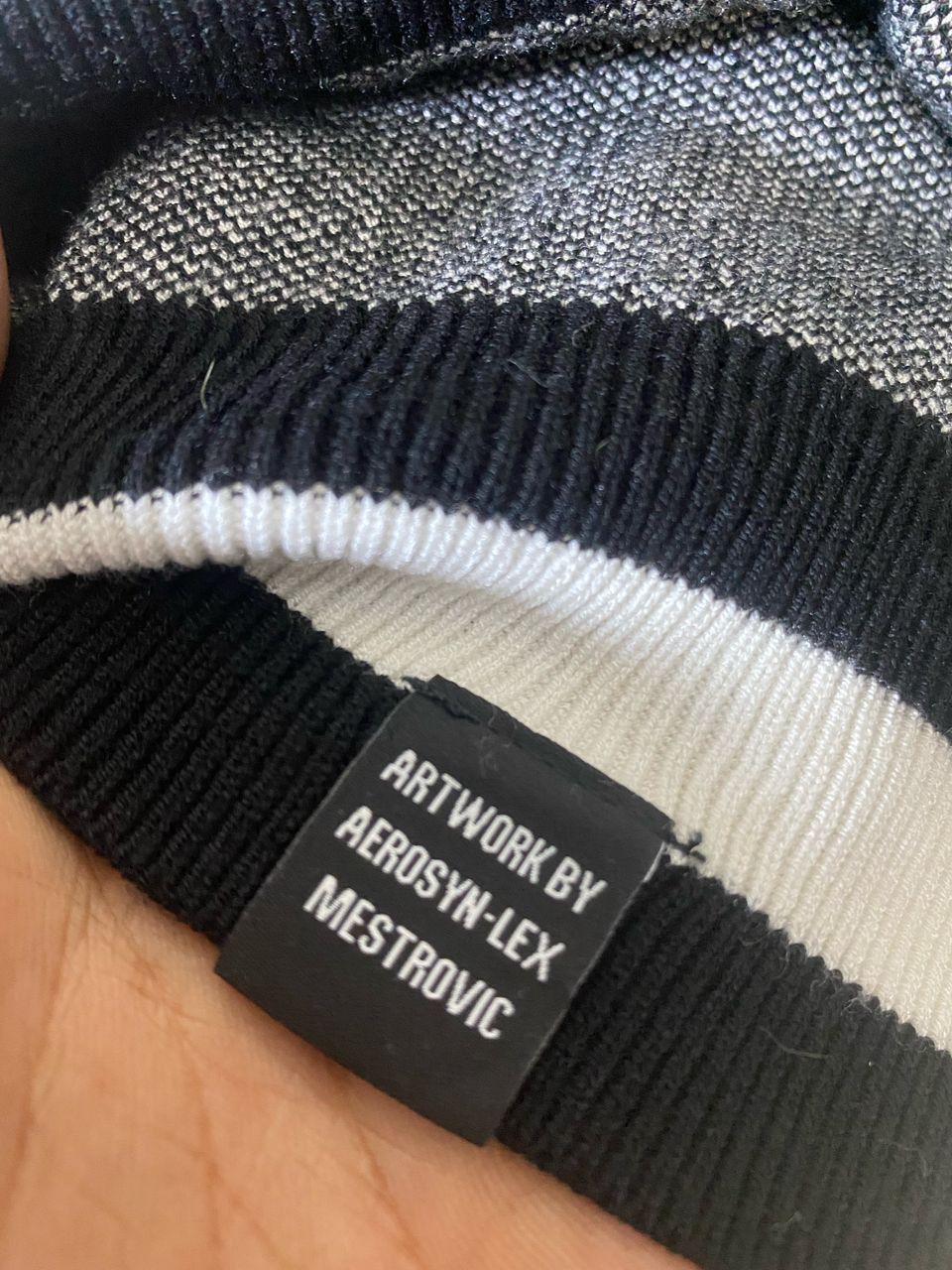 Designer × GU Unisex🔥 GU X AEROSYN-lex mestrovic knitwear sweatshirt Size US L / EU 52-54 / 3 - 4 Thumbnail