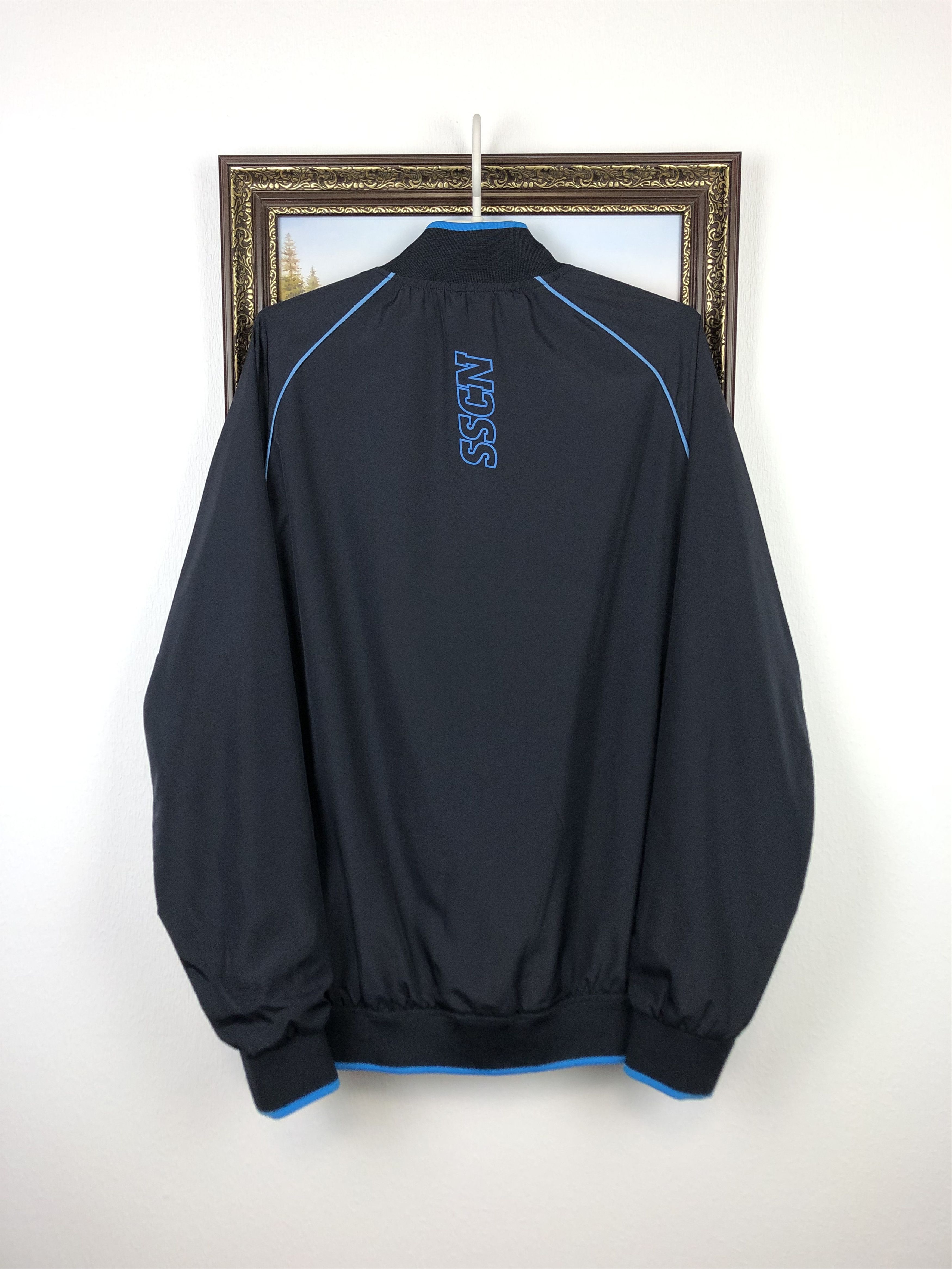 Other EA7 Napoli Football Set Soccer Suit Track Jacket Pants Mens Size US XL / EU 56 / 4 - 6 Thumbnail