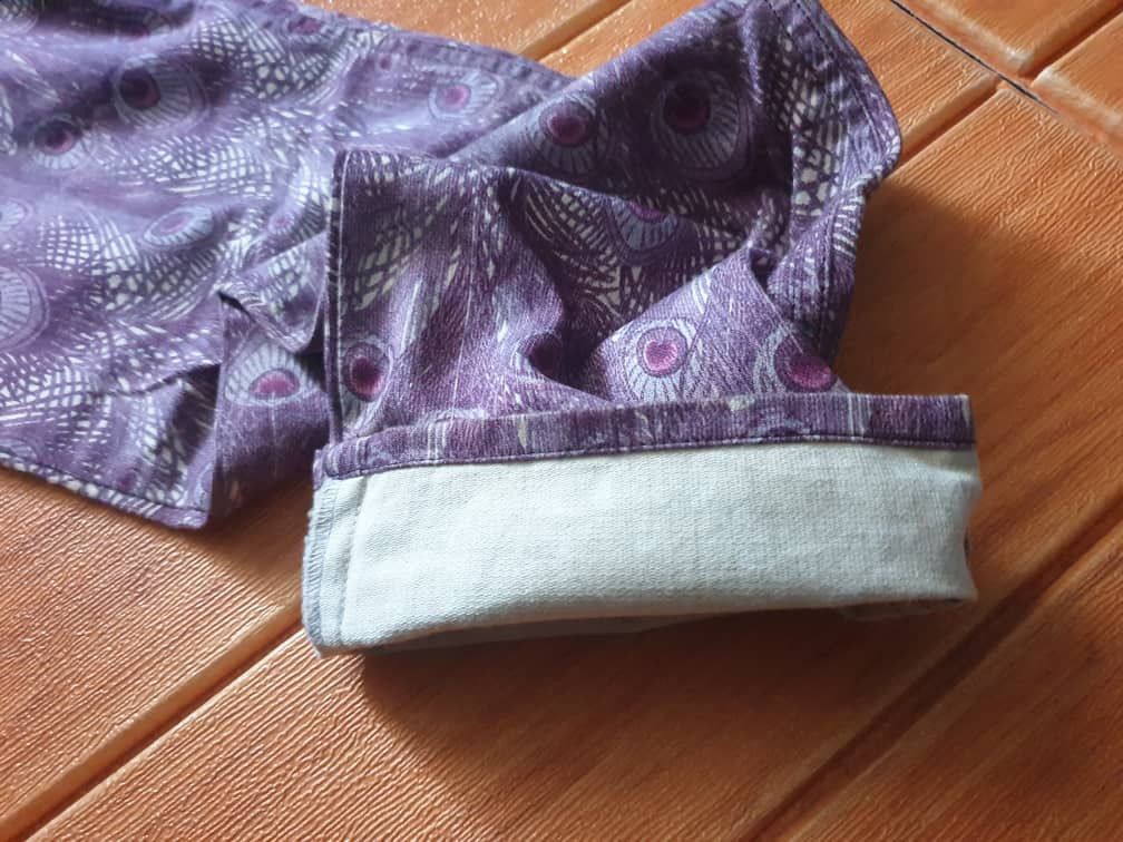 Hysteric Glamour 💥Hysteric Glamour Monogram peacock purple colour pant Size US 29 - 15 Thumbnail