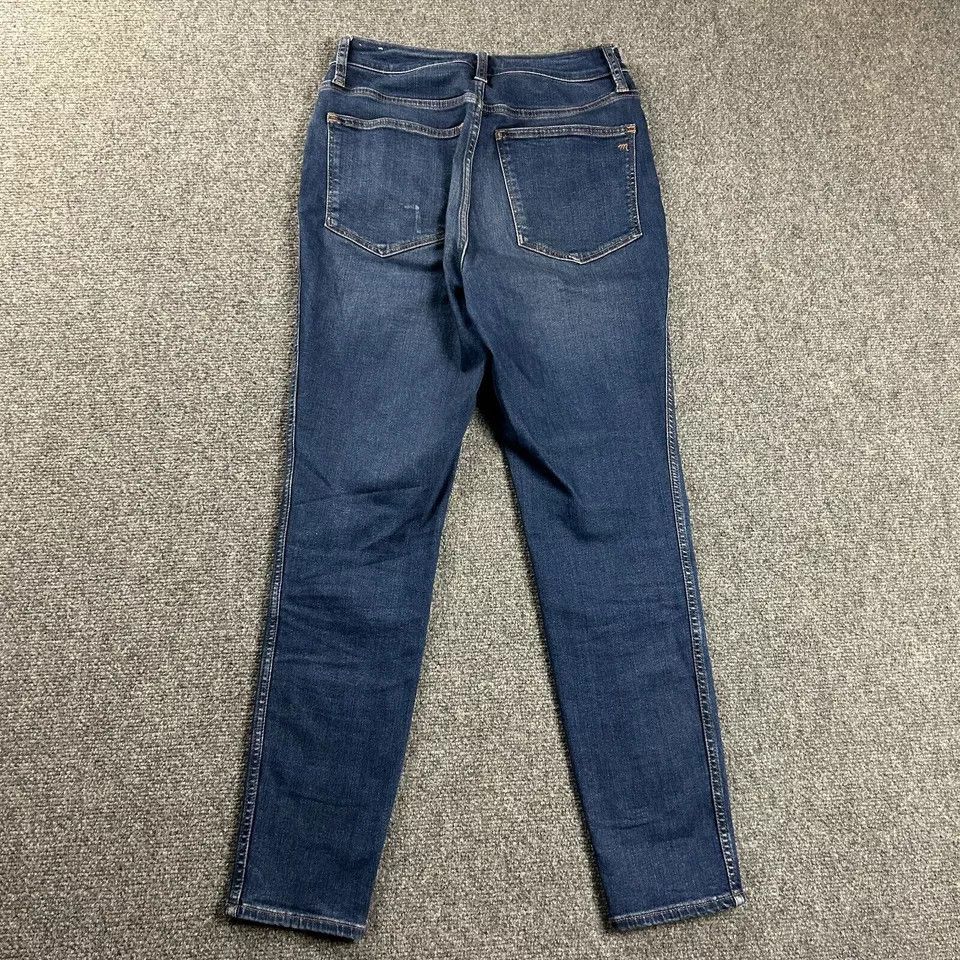 Madewell Madewell Jeans Womens 27 Curvy Skinny Denim Stretch Cotton Size 27" / US 4 / IT 40 - 5 Thumbnail