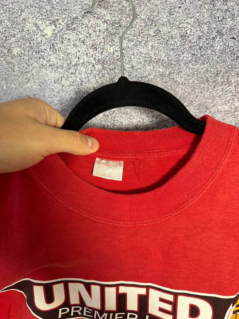 Vintage Vintage Manchester United Champions 2007 Red T-Shirt Small Size US S / EU 44-46 / 1 - 10 Thumbnail