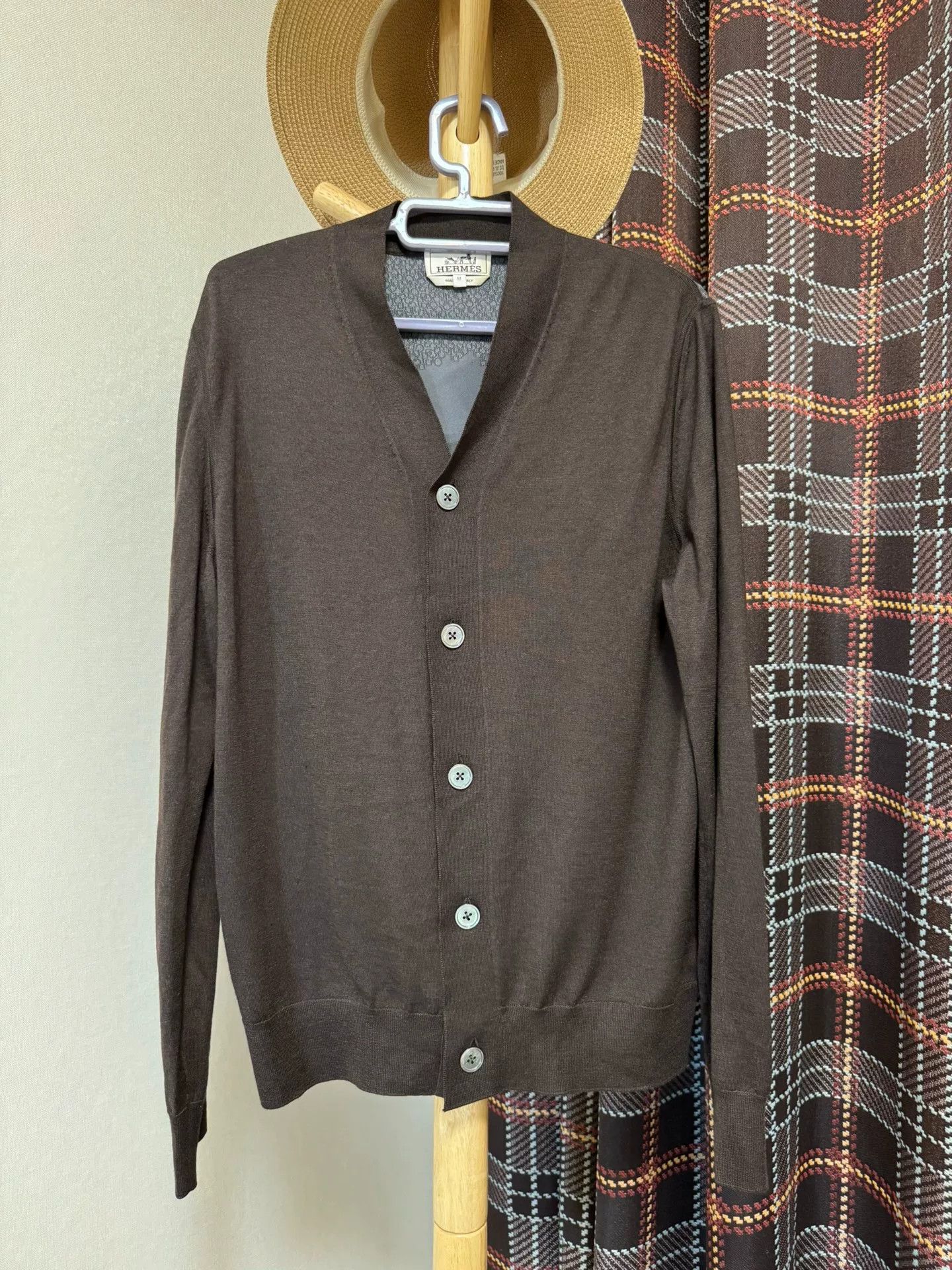Hermes Hermes Cashmere Silk Cardigan Size US M / EU 48-50 / 2 - 1 Thumbnail