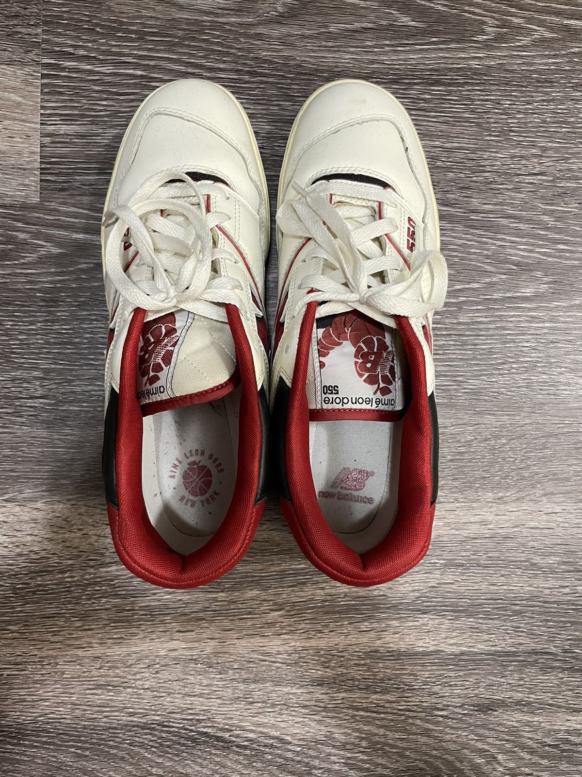 Aime Leon Dore × New Balance New Balance x ALD p550 “Red” Size US 10.5 / EU 43-44 - 3 Thumbnail