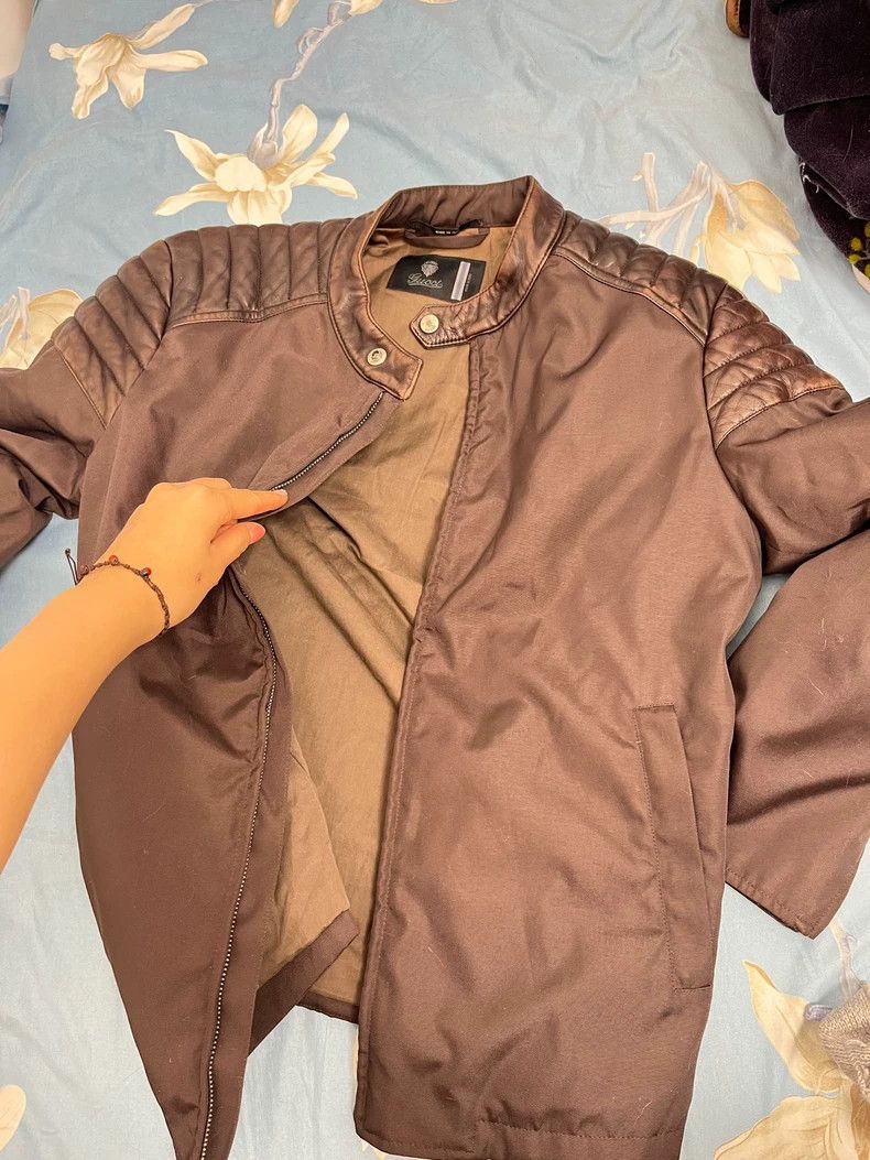 Gucci Gucci Men's leather jacket 2502-Nextarrow Size US S / EU 44-46 / 1 - 1 Thumbnail