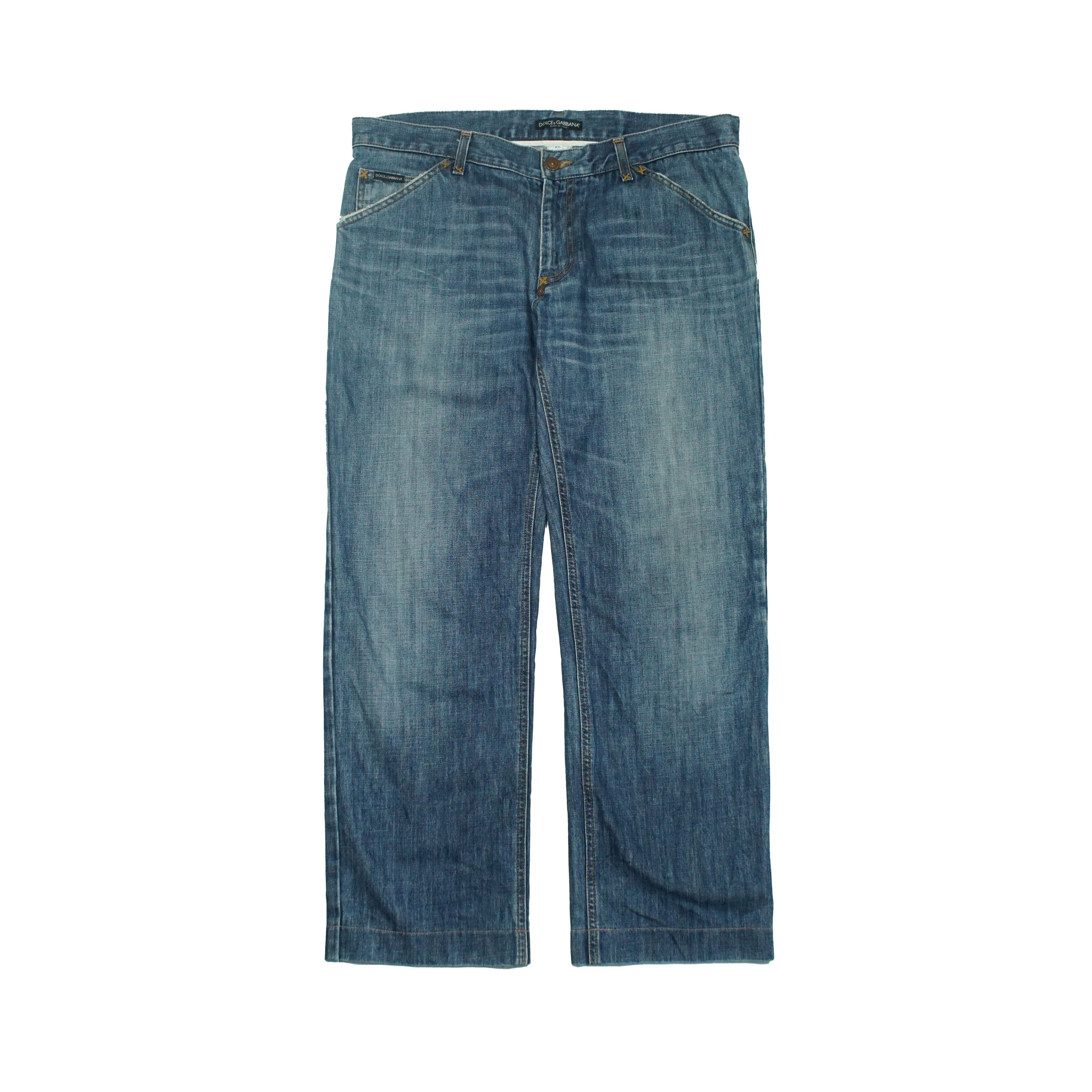 Dolce & Gabbana *NoTariff Dolce & Gabbana Denim Pants Size US 36 / EU 52 - 1 Thumbnail
