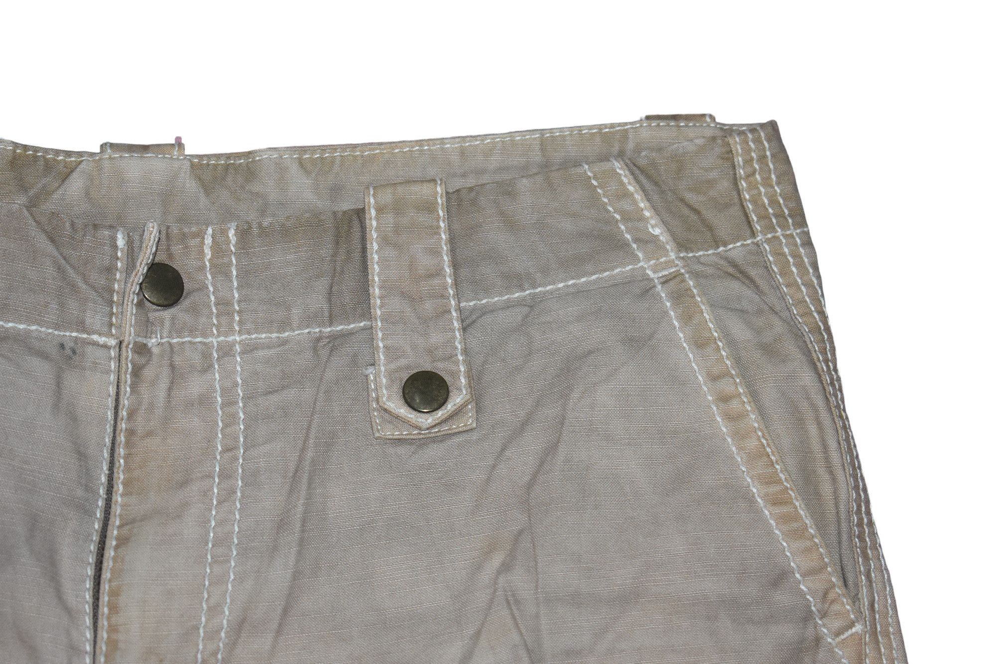 Japanese Brand Flare 291295=HOMME 7 Pocket Cargo Pant size 33 Size US 33 - 3 Thumbnail