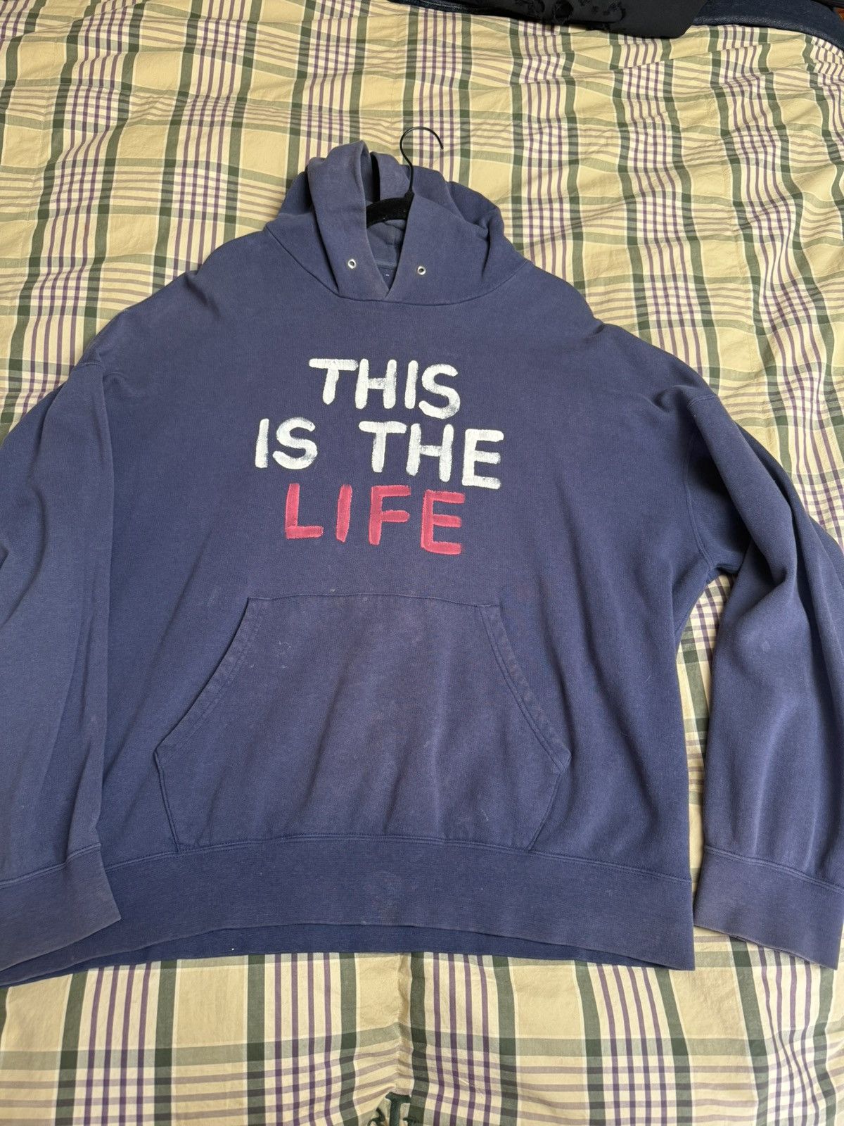 Visvim This is the life Navy blue visvim hoodie Size US L / EU 52-54 / 3 - 1 Thumbnail