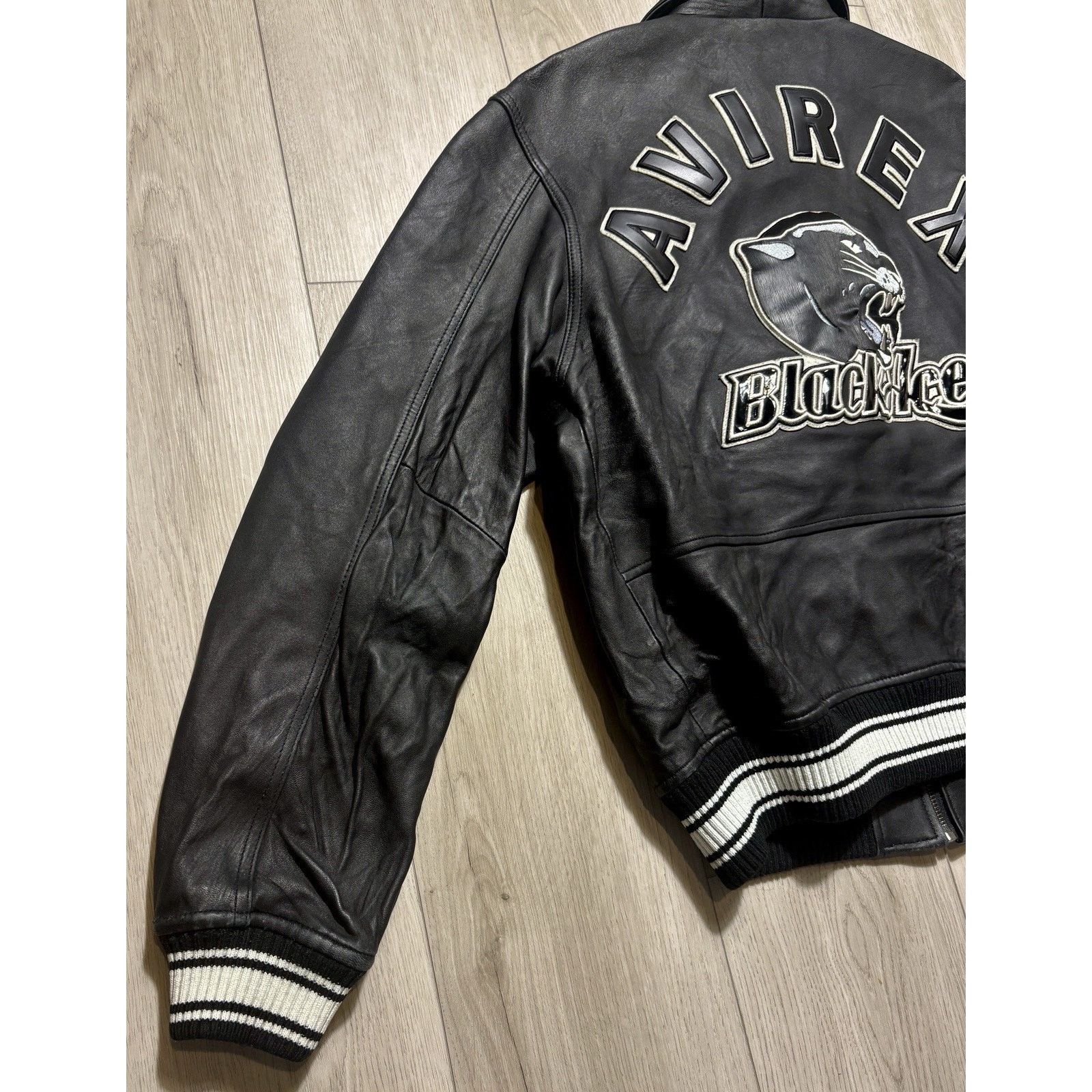 Avirex Avirex Black Aces Tuskegee Airmen Lamb Leather Jacket M Y2K Size US M / EU 48-50 / 2 - 20 Thumbnail
