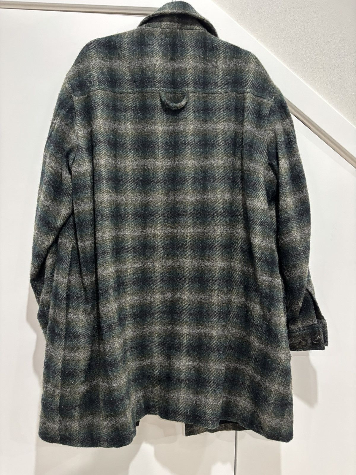 CLOSED Closed Plaid Wool Shirt Jacket Size US L / EU 52-54 / 3 - 2 Thumbnail