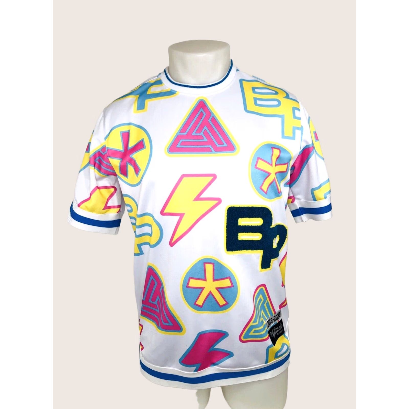Black Pyramid BLACK PYRAMID Embroidered Mens Md. Shirt Shirt Mens M White Embroidered Size US M / EU 48-50 / 2 - 1 Thumbnail