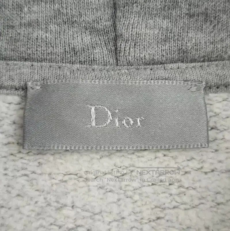 Dior Dior Gray Cotton Hooded Sweatshirt for Men . Size US L / EU 52-54 / 3 - 3 Thumbnail