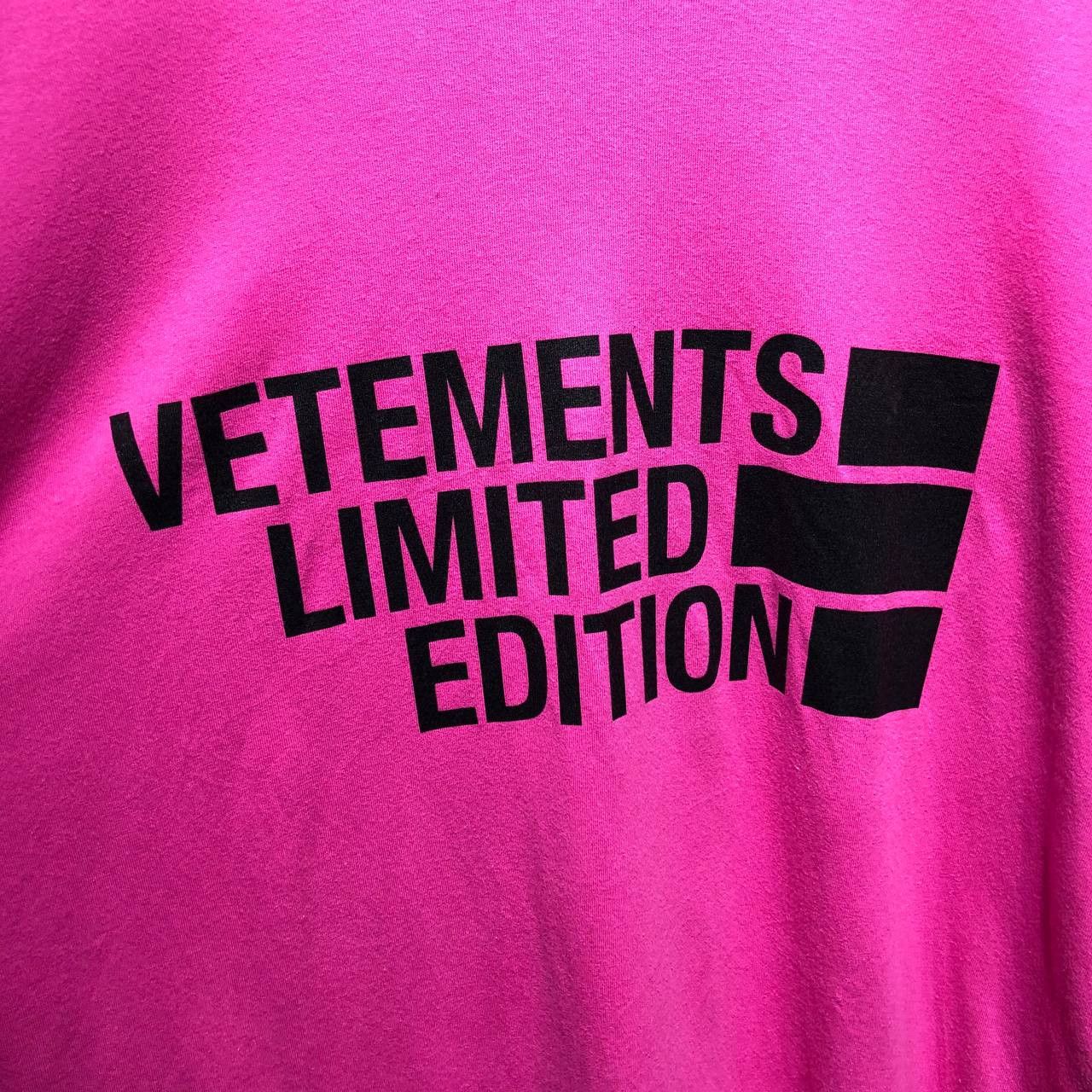 Vetements Vetements Limited Edition tee fit 3XL Size US XXL / EU 58 / 5 - 2 Thumbnail