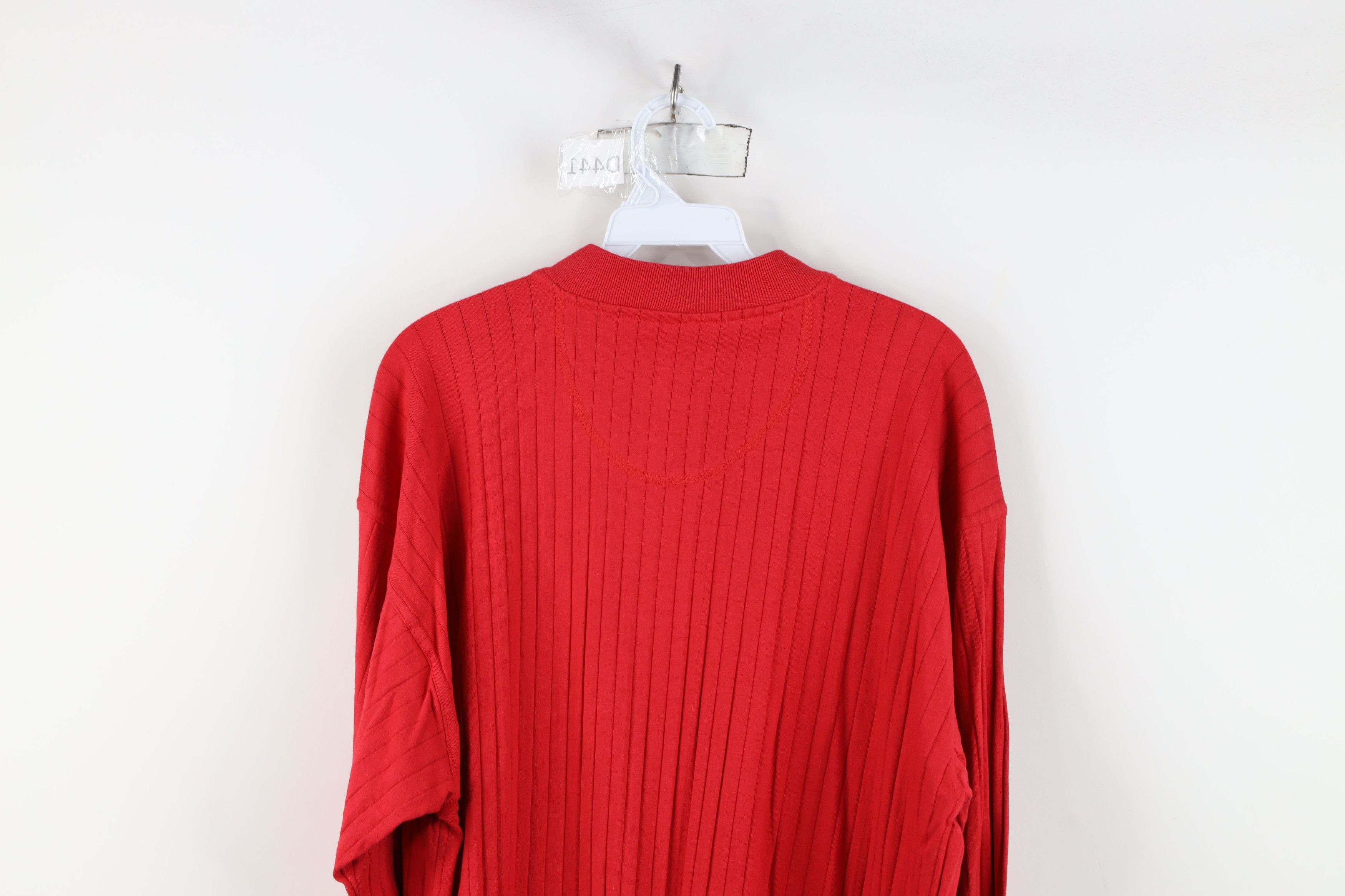 Vintage Vintage 90s Streetwear Striped Long Sleeve Henley T-Shirt Size US M / EU 48-50 / 2 - 13 Thumbnail